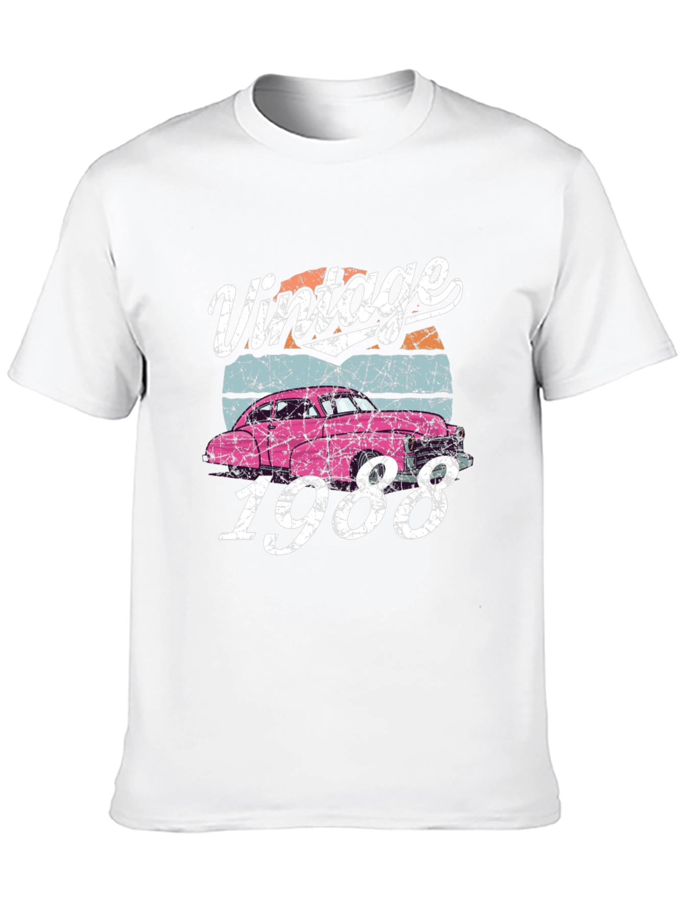 Vintage 1988 Car Graphic Tee - 10