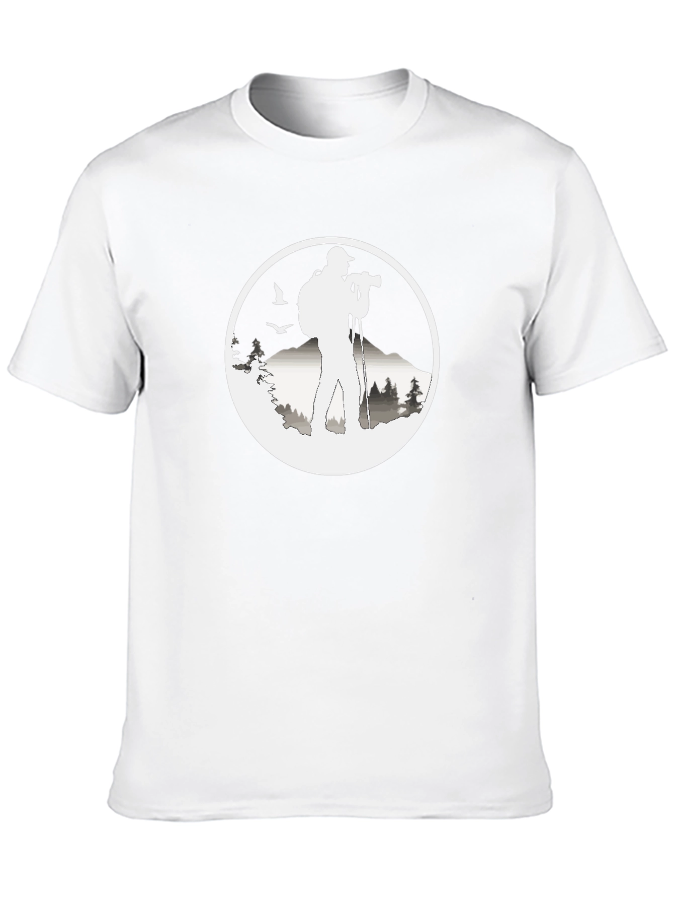 Black Nature Photographer Graphic Tee view 10