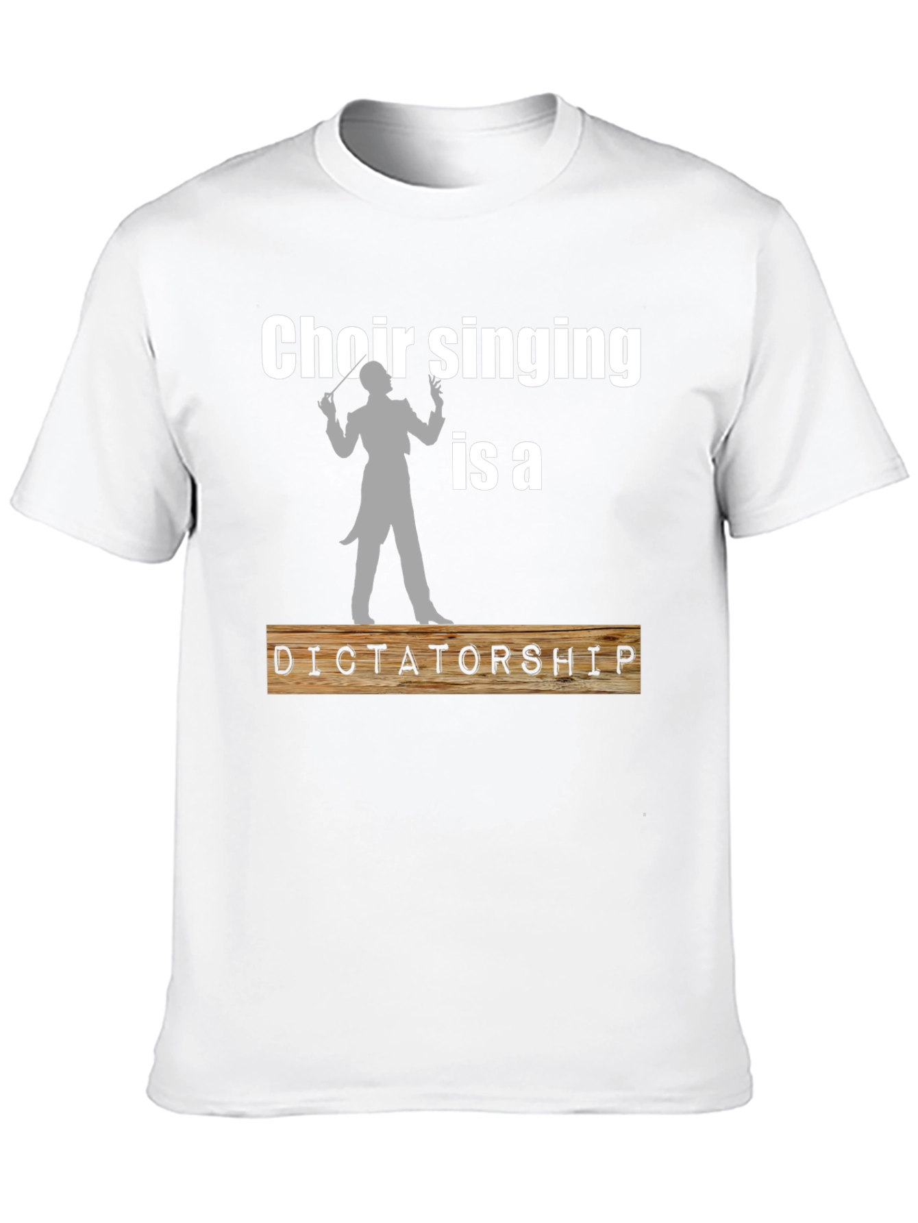 Black Choir Singing is a Dictatorship T-Shirt view 10