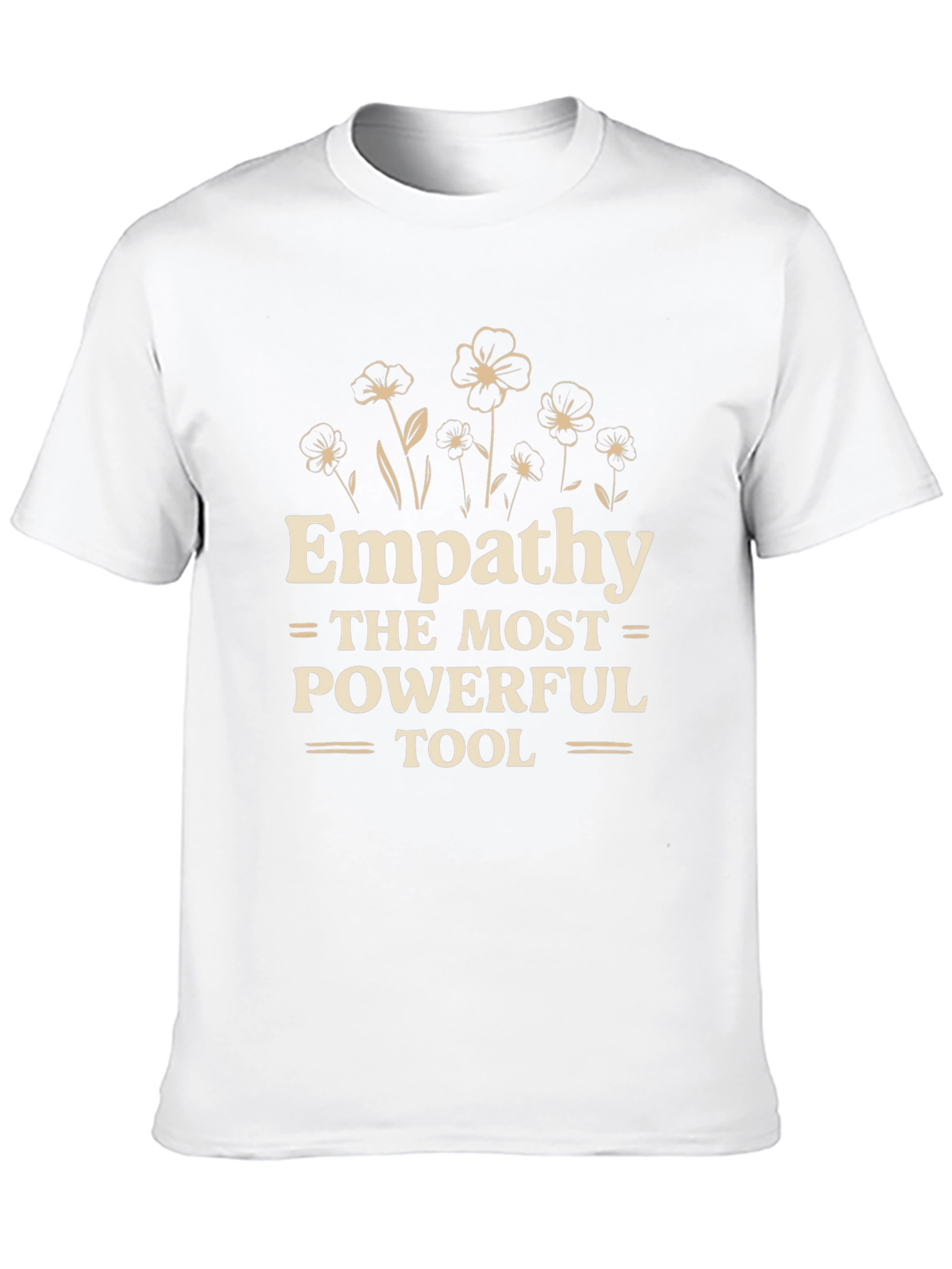 Black Empathy T-Shirt: Powerful Tool Design view 10