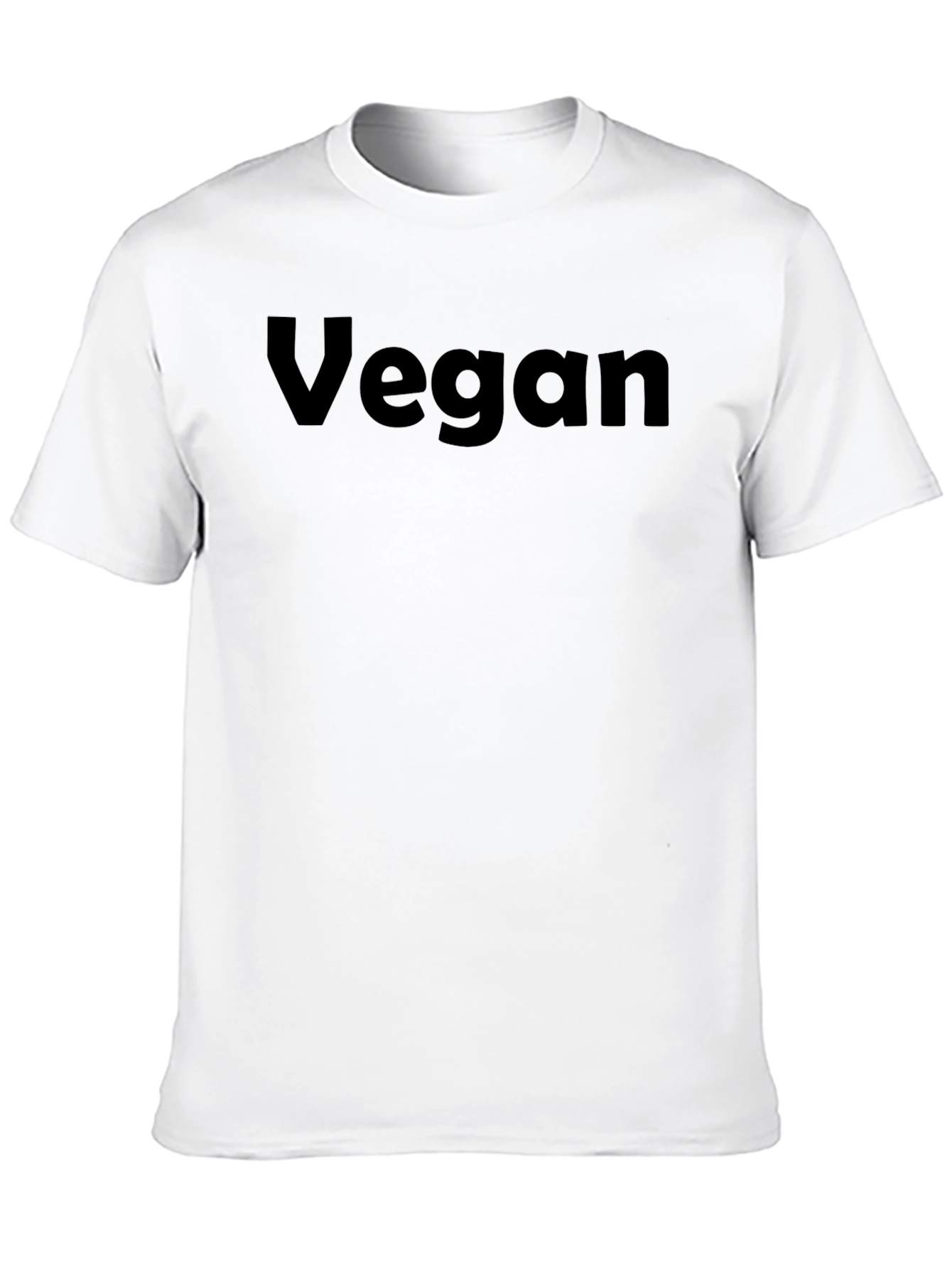 Black Vegan Black T-Shirt - Stylish and Comfortable view 10