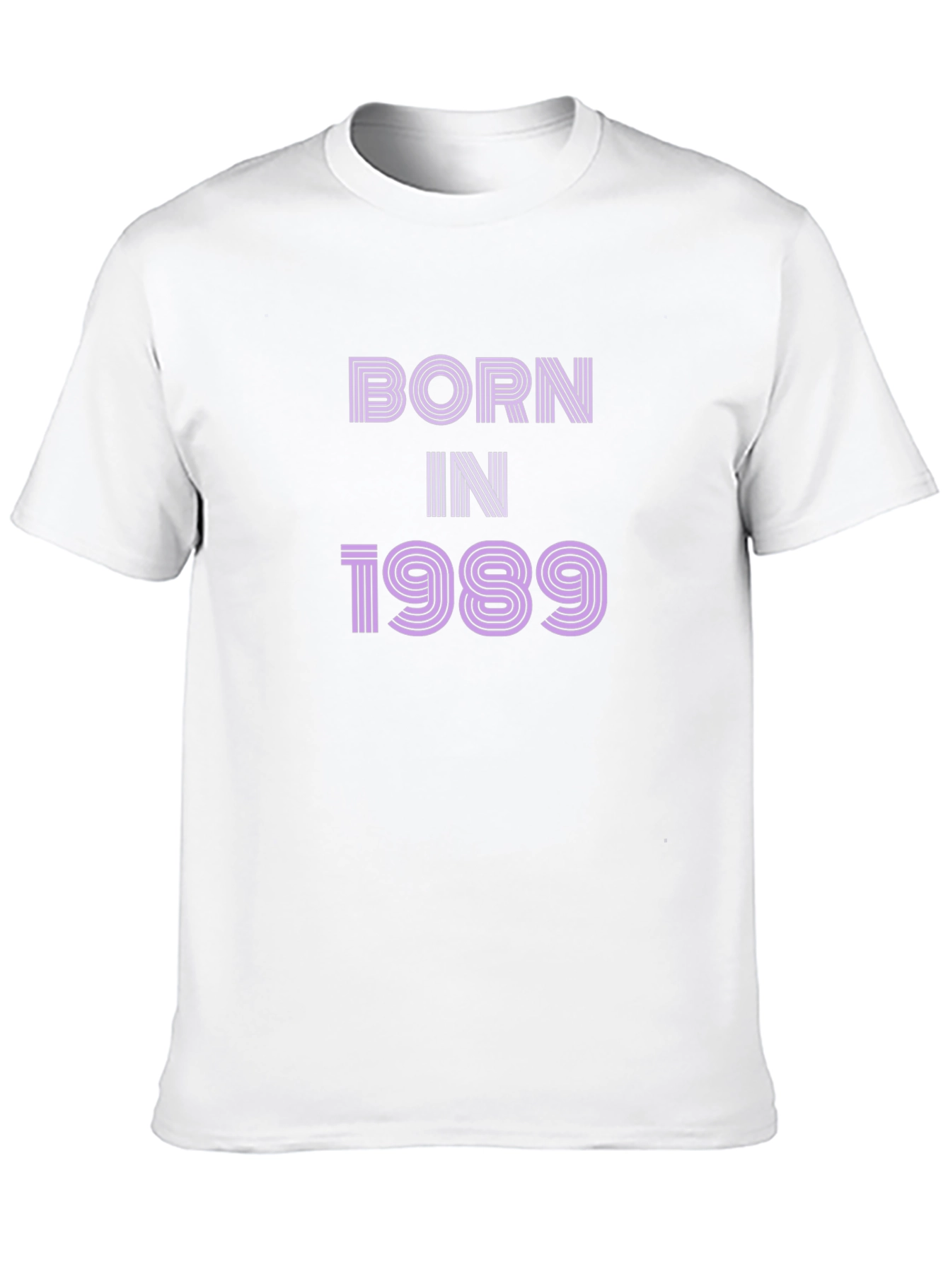 Black Born In 1989 T-Shirt - Retro Birthday Tee view 10
