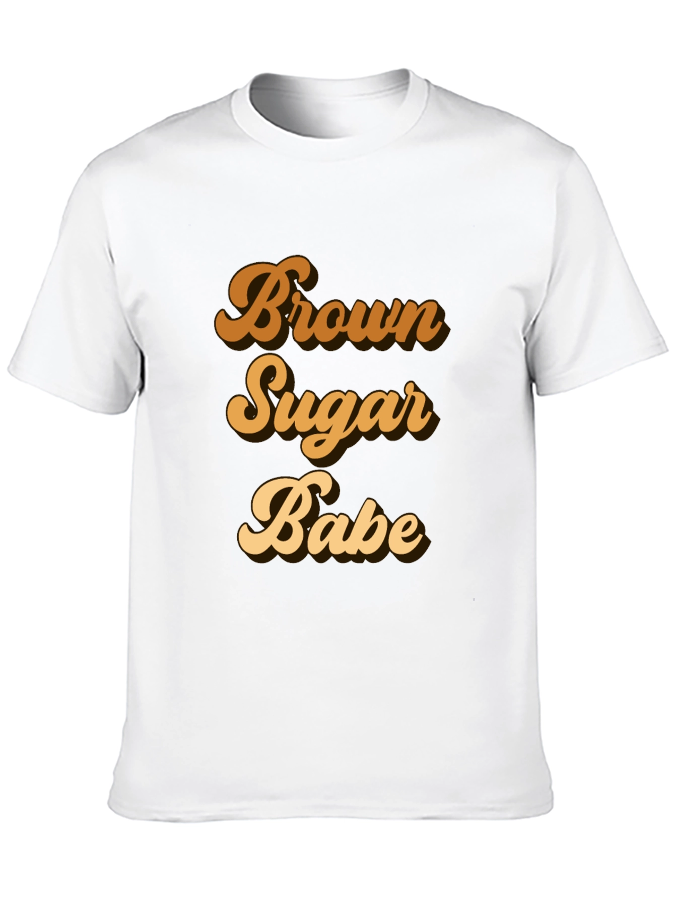 Black Brown Sugar Babe Black T-Shirt view 10