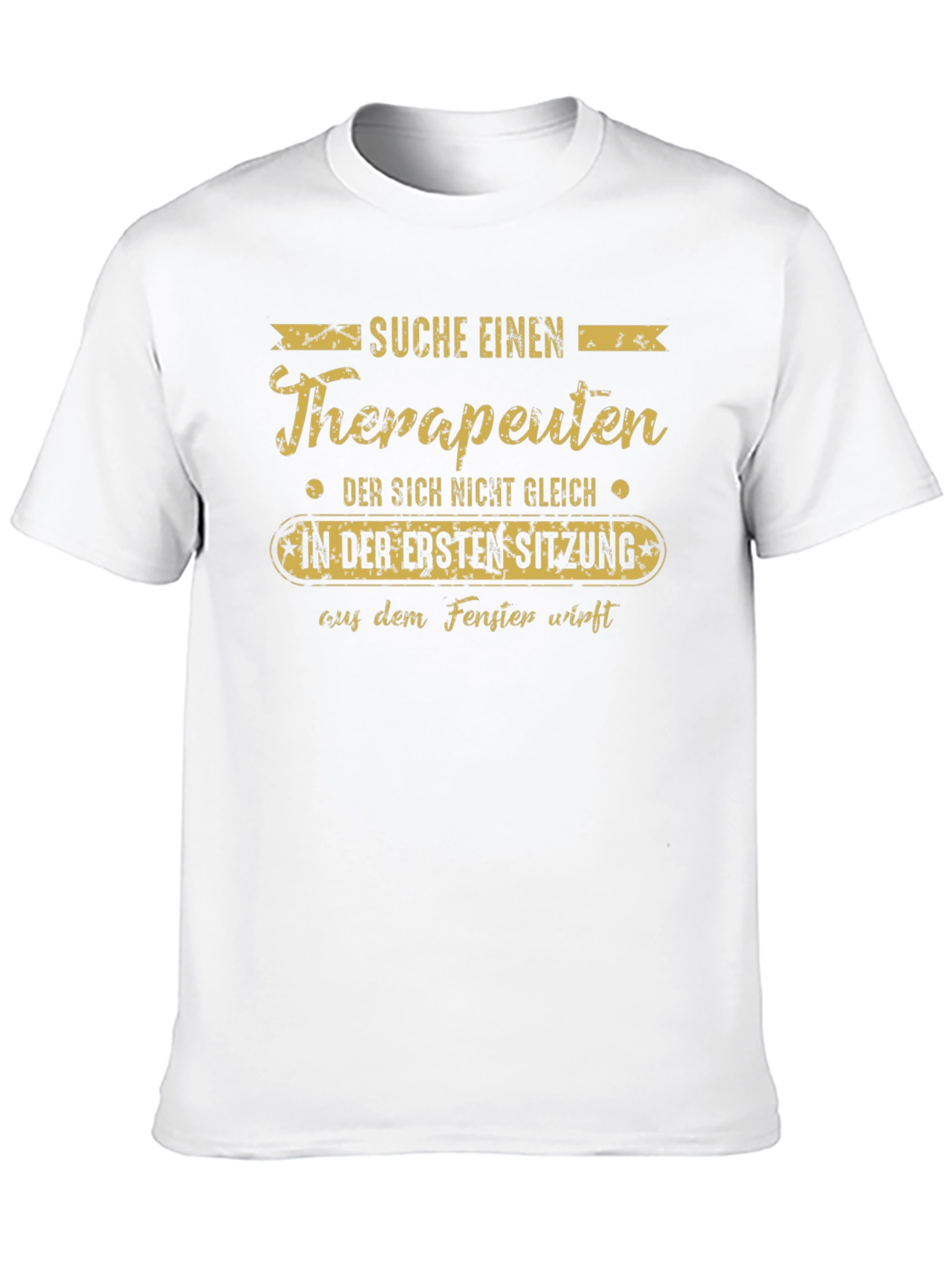 Black Sarcastic Therapist Seeker T-Shirt view 10