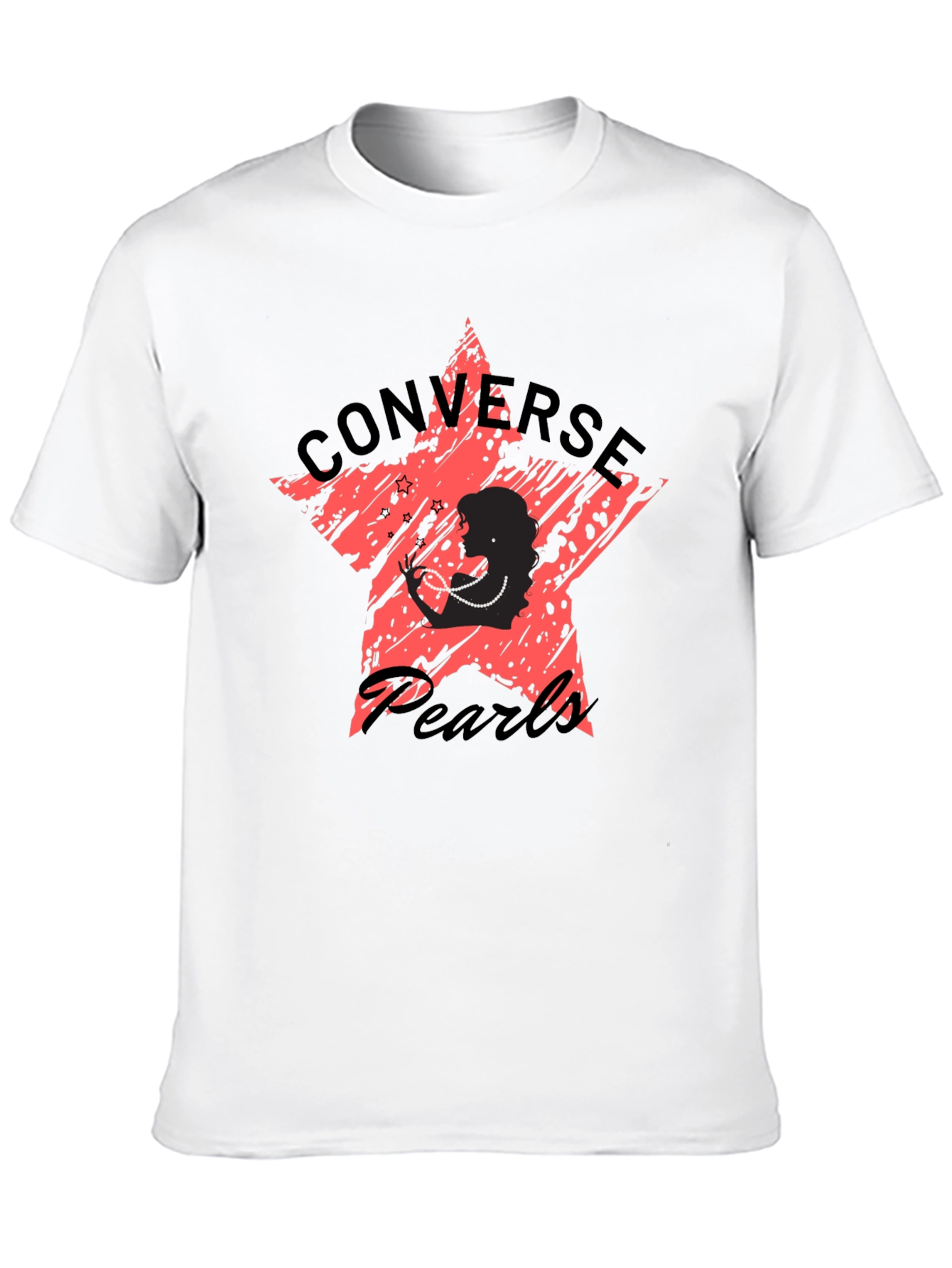Black Converse Pearls Graphic T-Shirt view 10