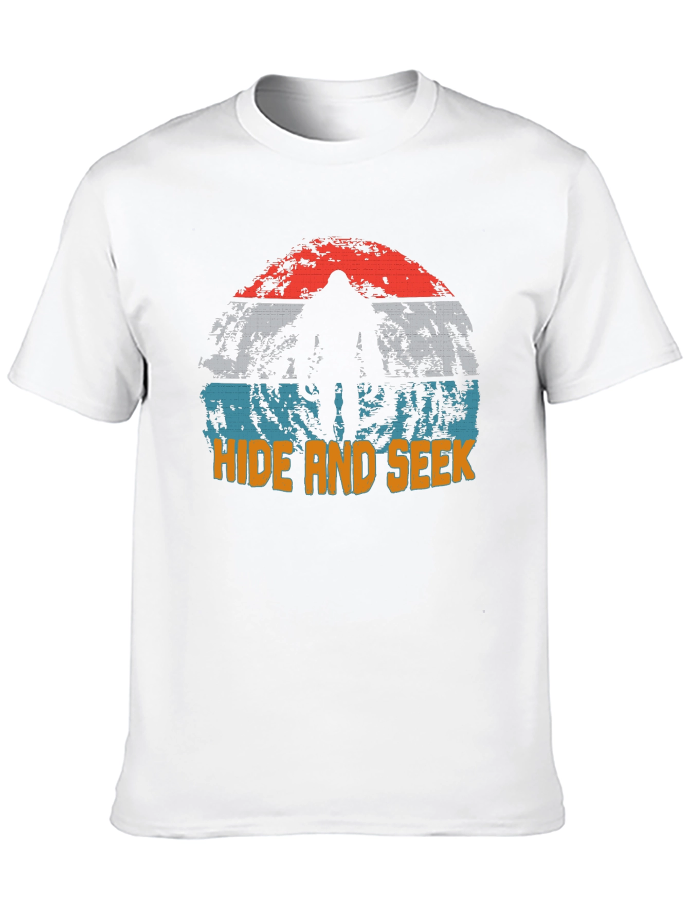 Black Hide and Seek Bigfoot Graphic Tee view 10
