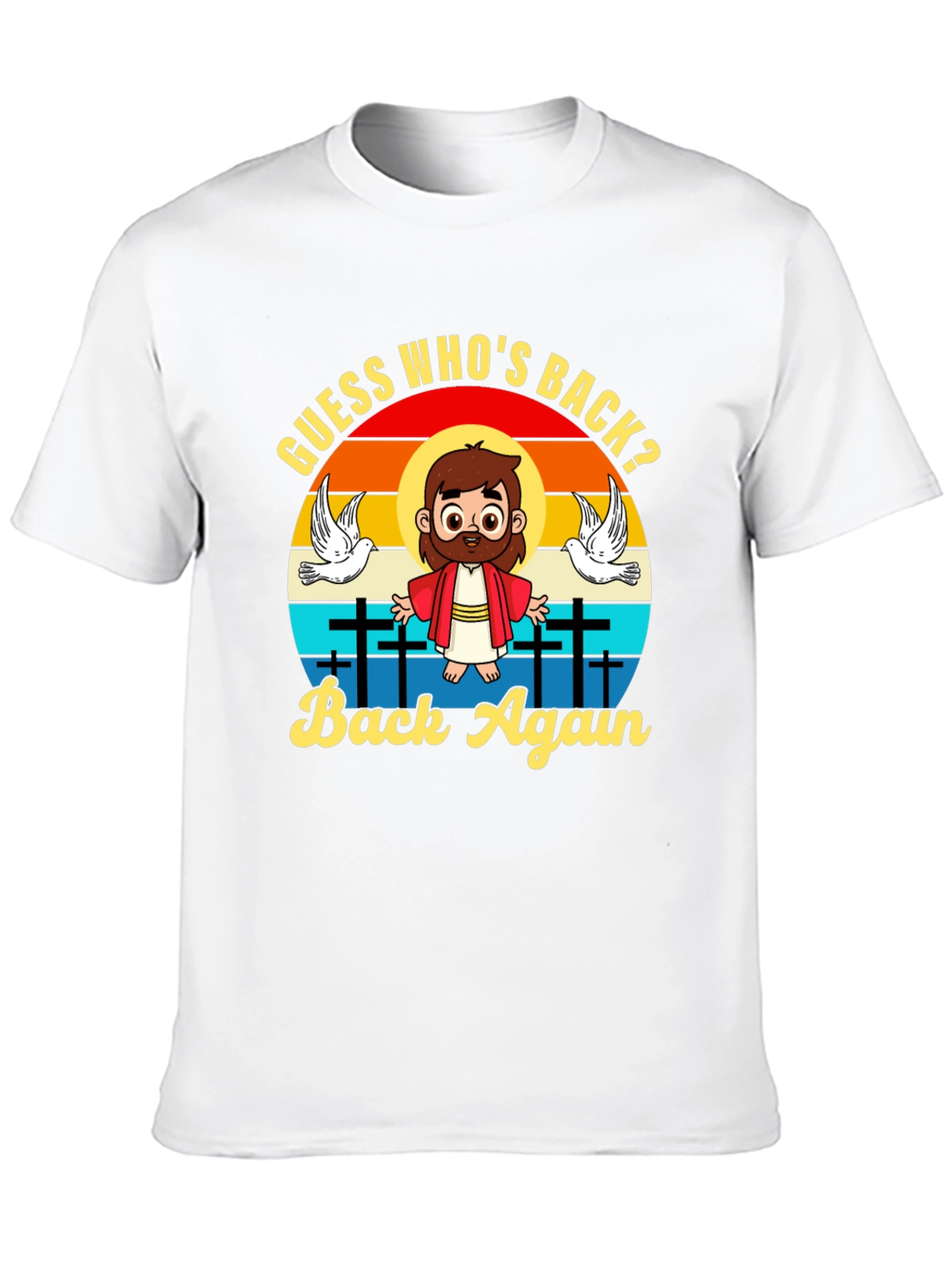 Black Guess Who's Back T-Shirt view 10