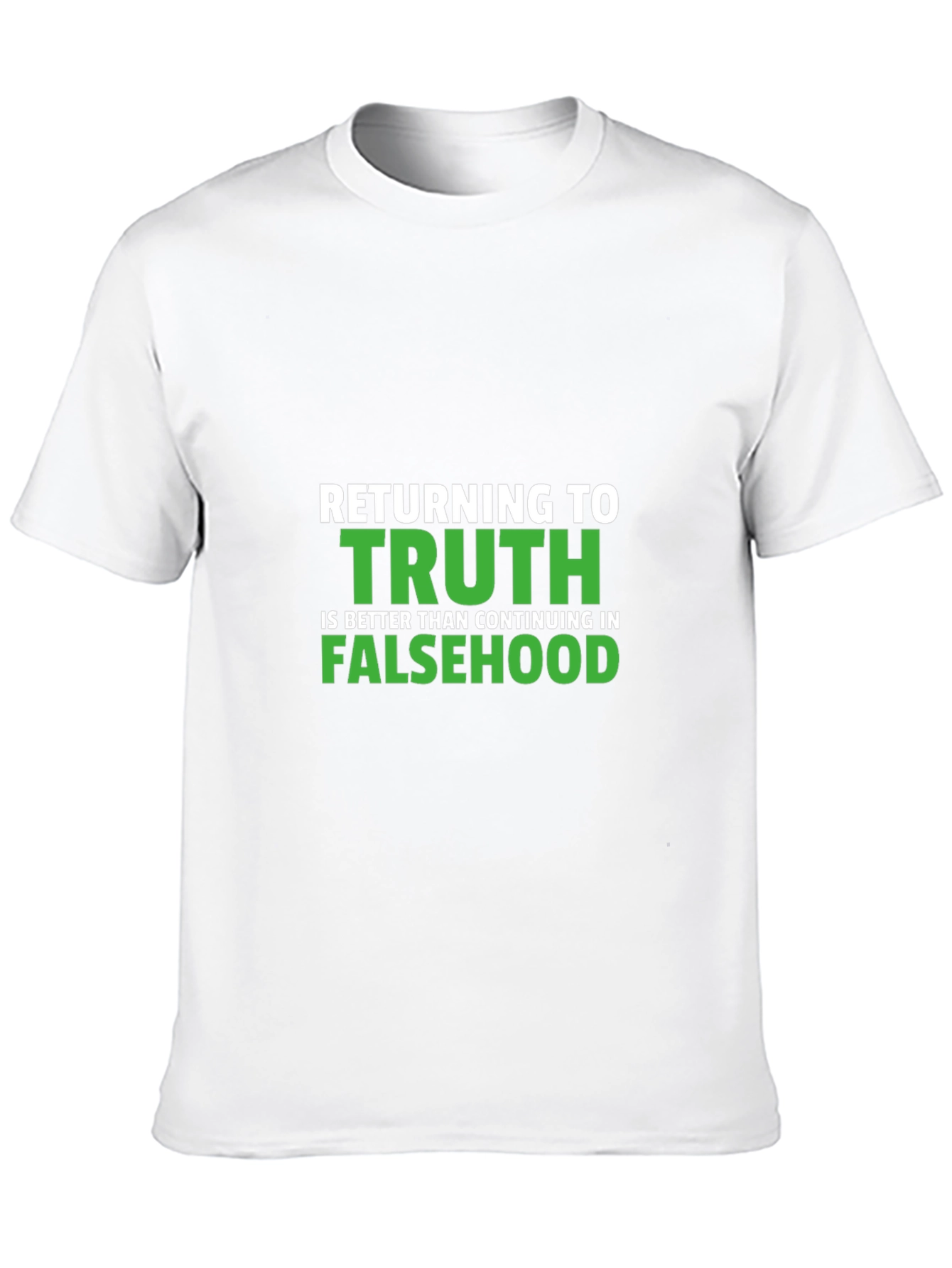 Black Returning To Truth T-Shirt - Mens view 10