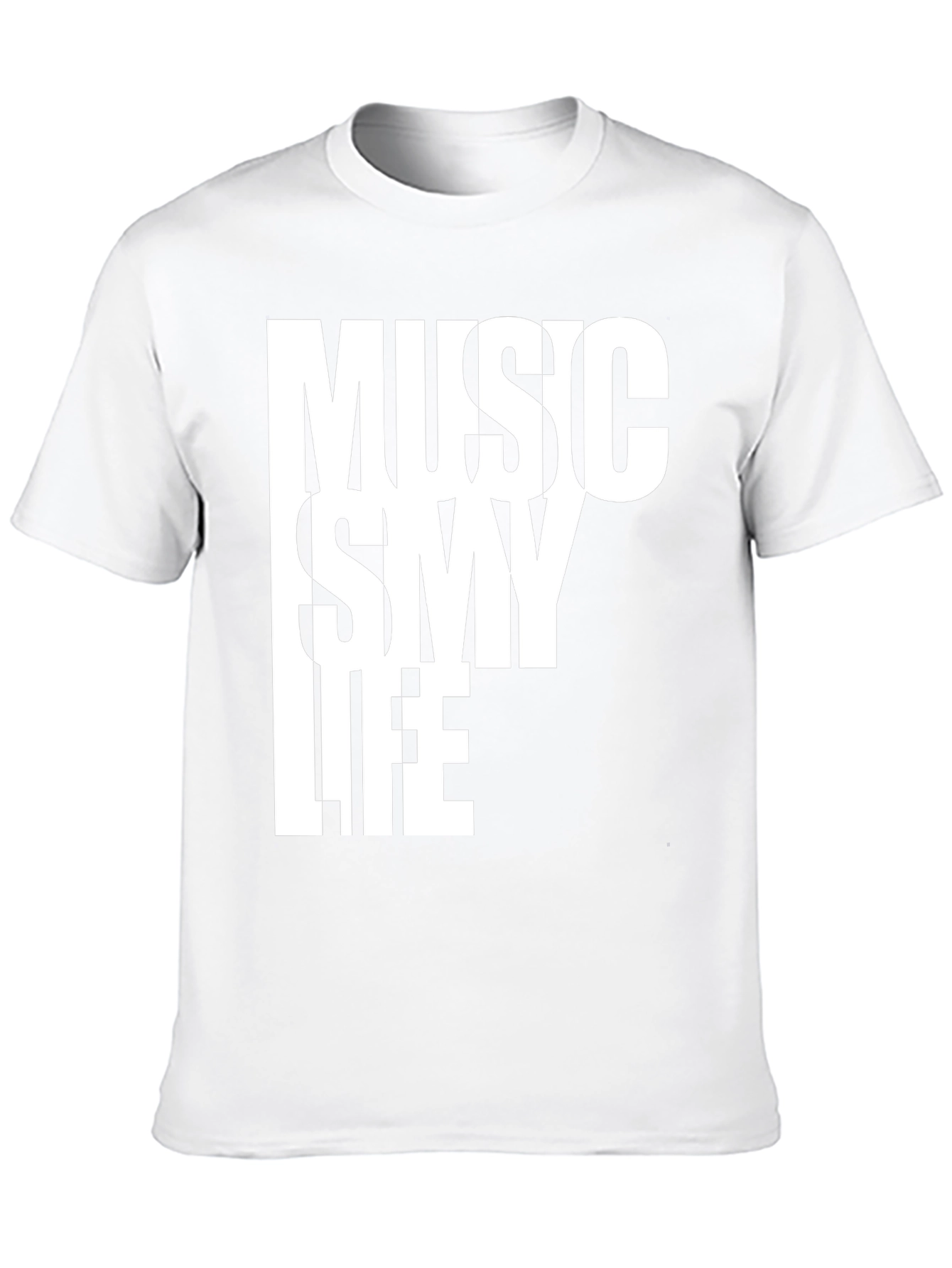 Black Music Is My Life Black T-Shirt view 10