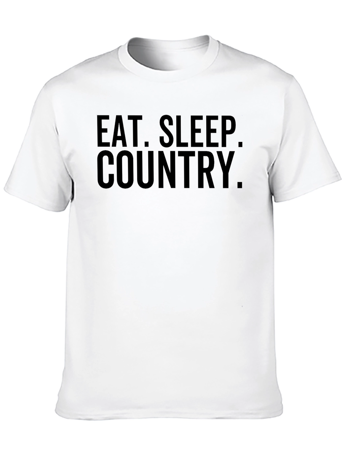 Black Eat Sleep Country Graphic T-Shirt view 10