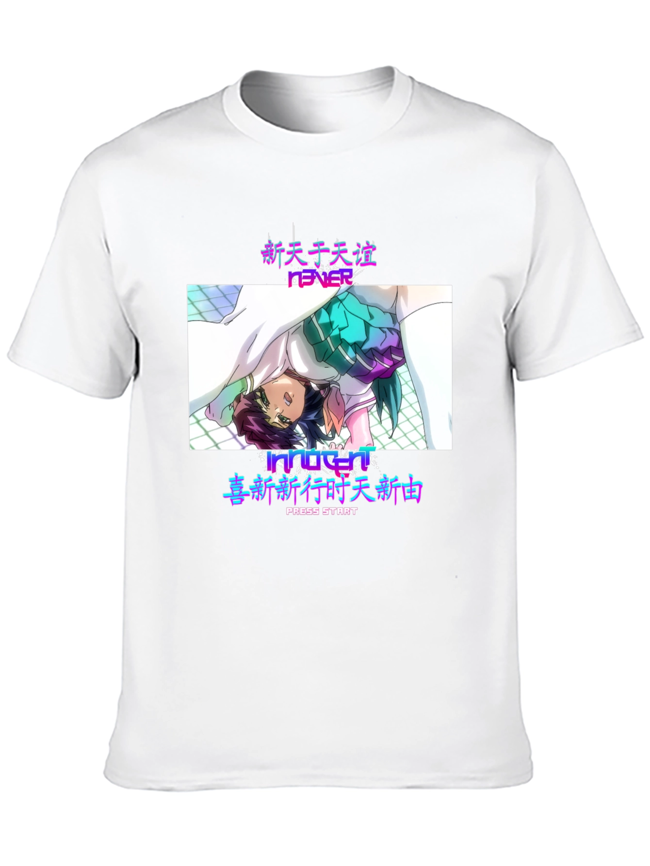 Black Anime Fever Black T-Shirt view 10