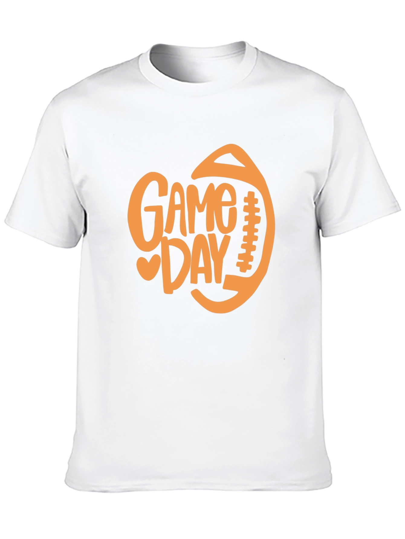 Black Game Day Football T-Shirt - Perfect for Sports Fans view 10