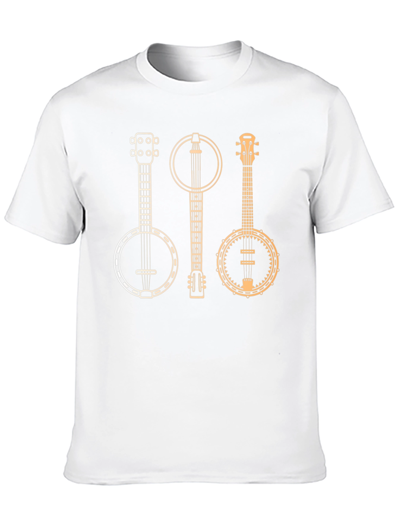Black Banjo Trio Graphic Tee - Musician's Delight view 10
