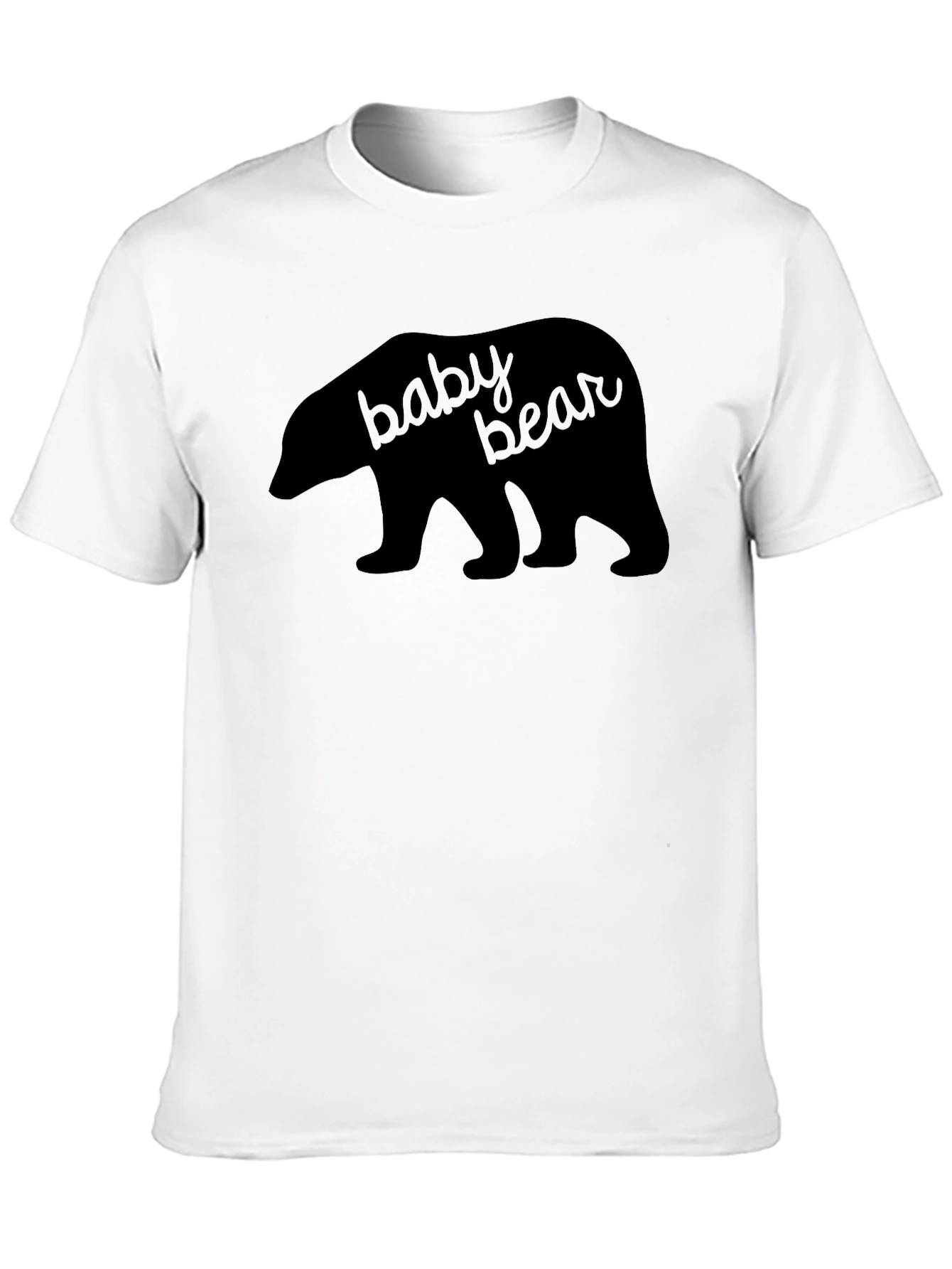 Black Baby Bear Graphic T-Shirt - Black view 10