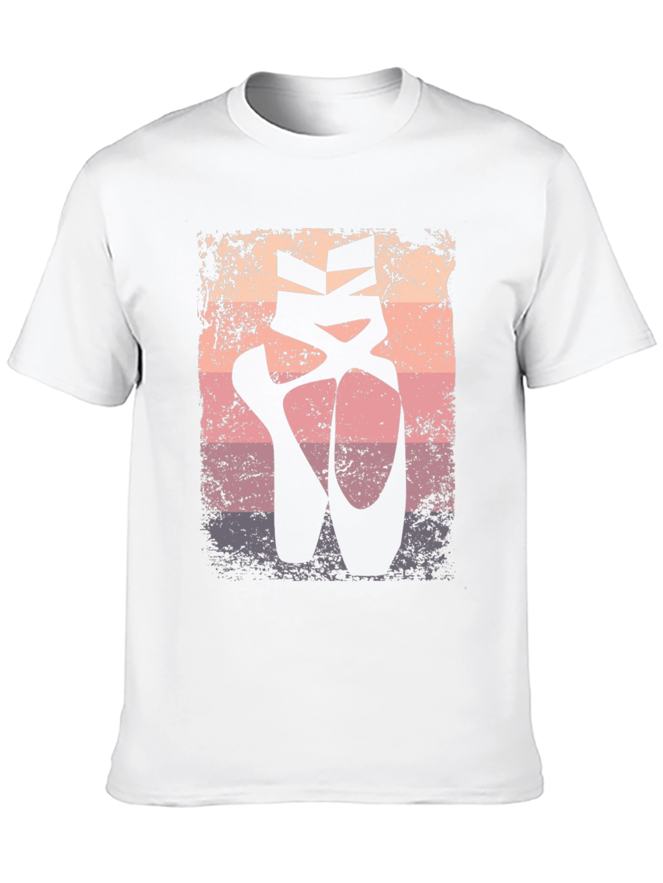 Black Ballet Pointe Shoes Graphic Tee - Dance Lover Shirt view 10