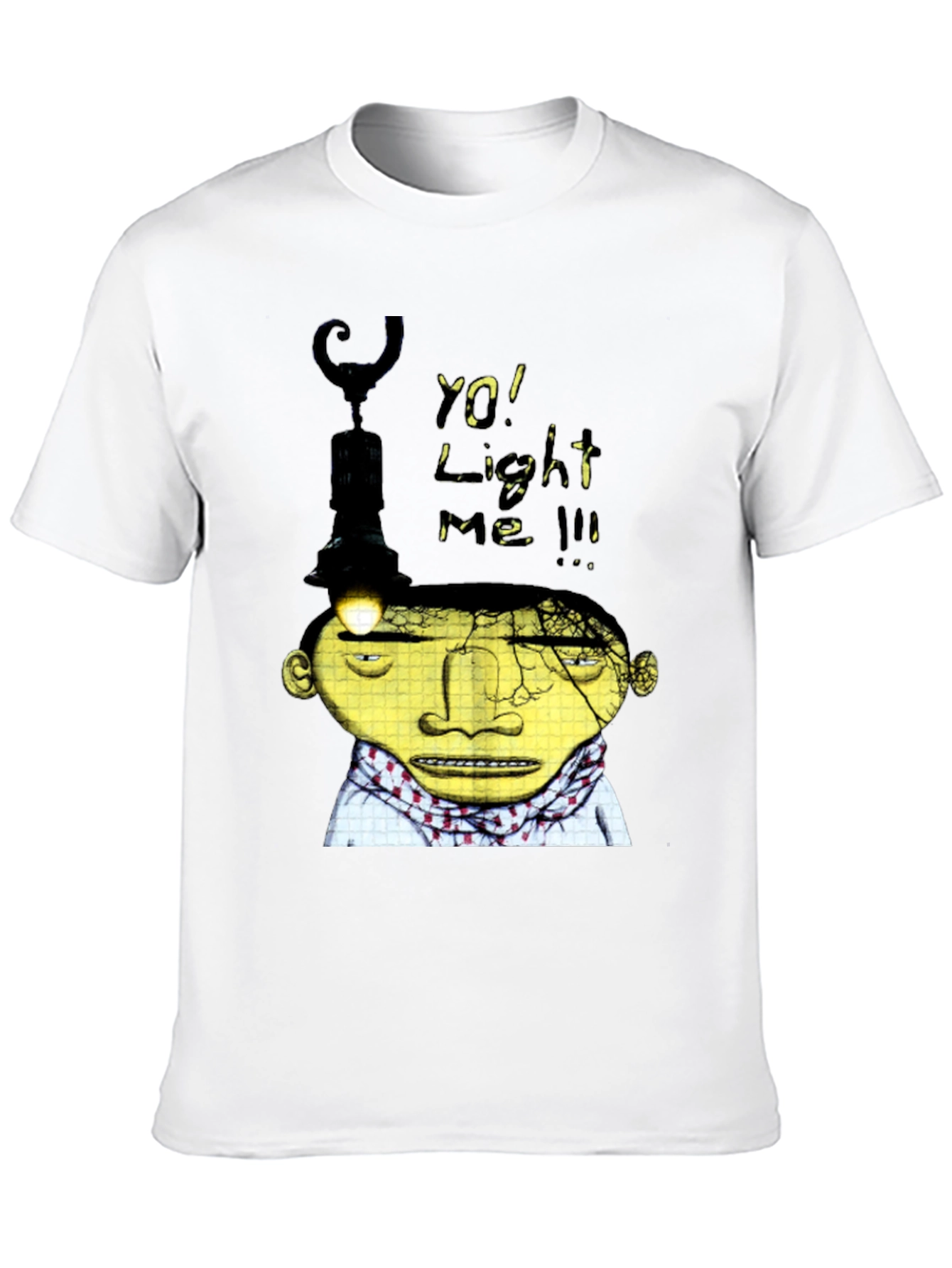 Unique Graphic T-Shirt - "Yo! Light Me!" Design - 10