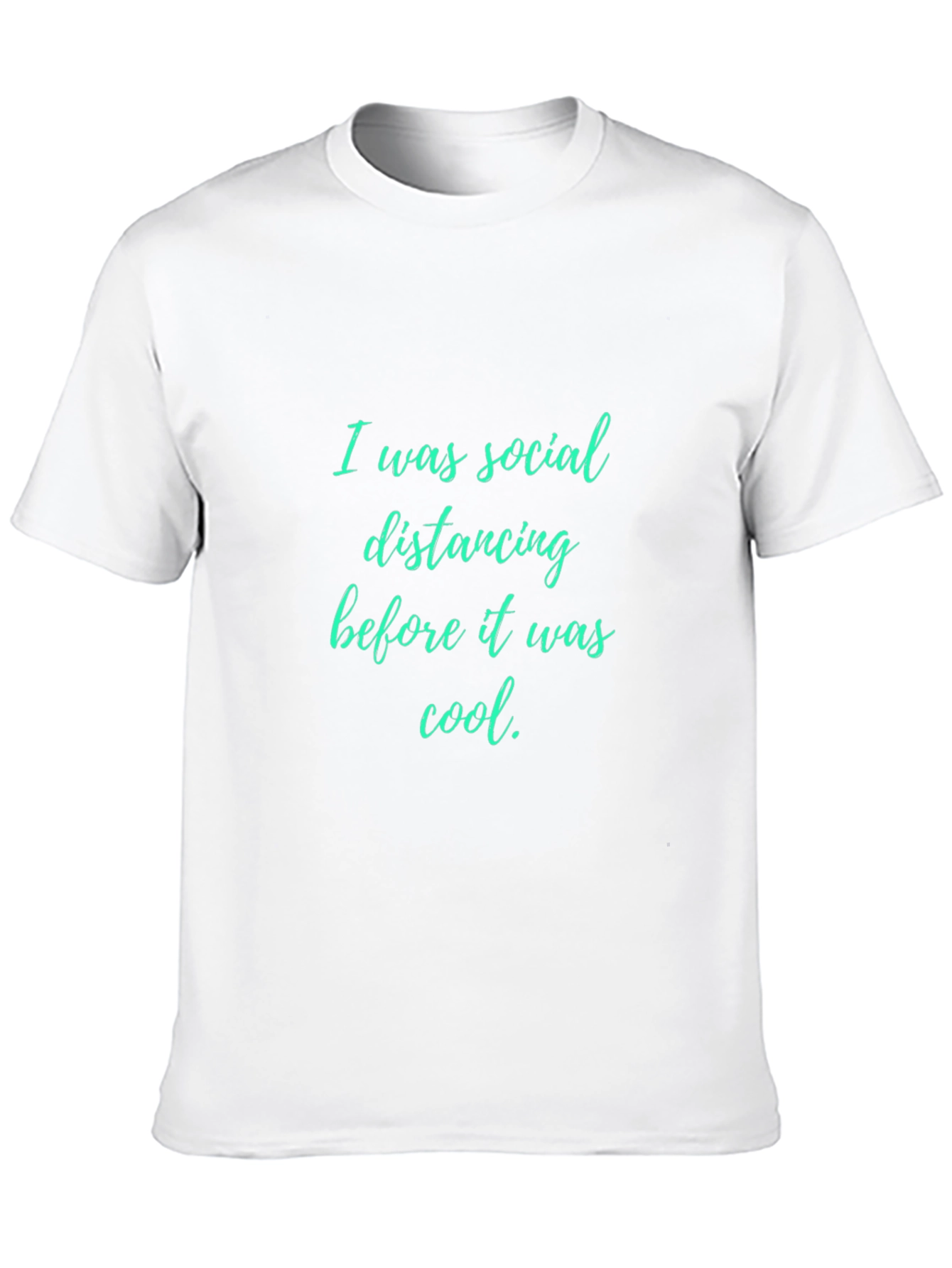 Black Social Distancing T-Shirt - Cool Statement Tee view 10