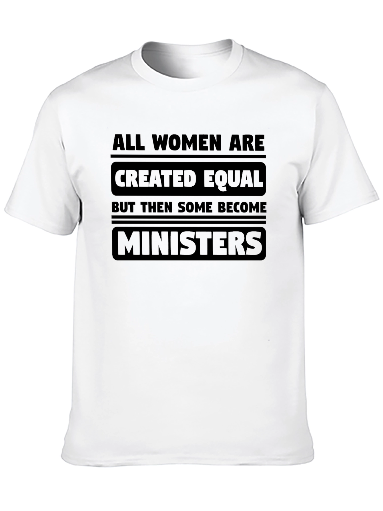 Black Women Ministers T-Shirt - Humorous Graphic Tee view 10