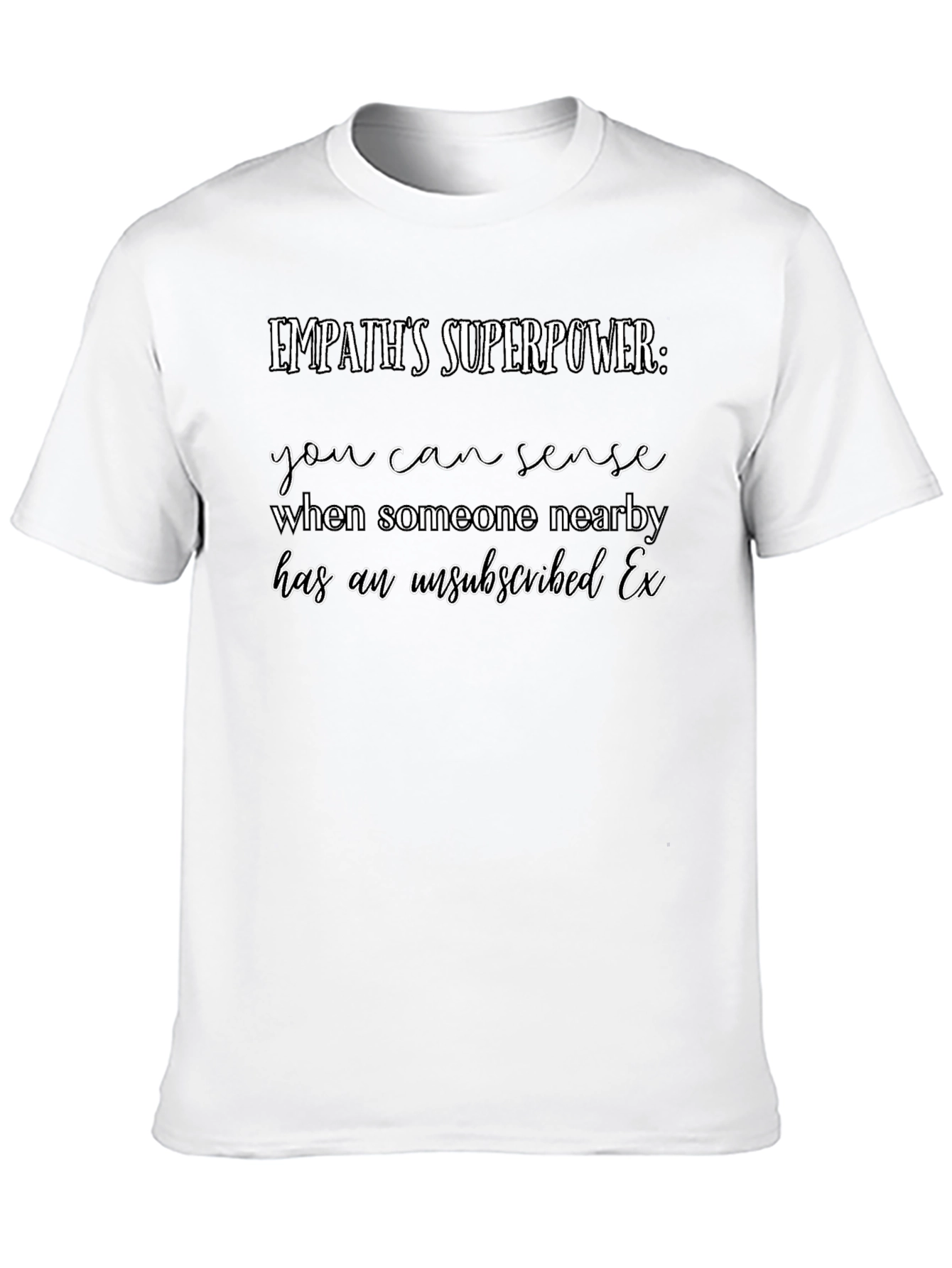 Black Empath's Superpower Graphic Tee view 10