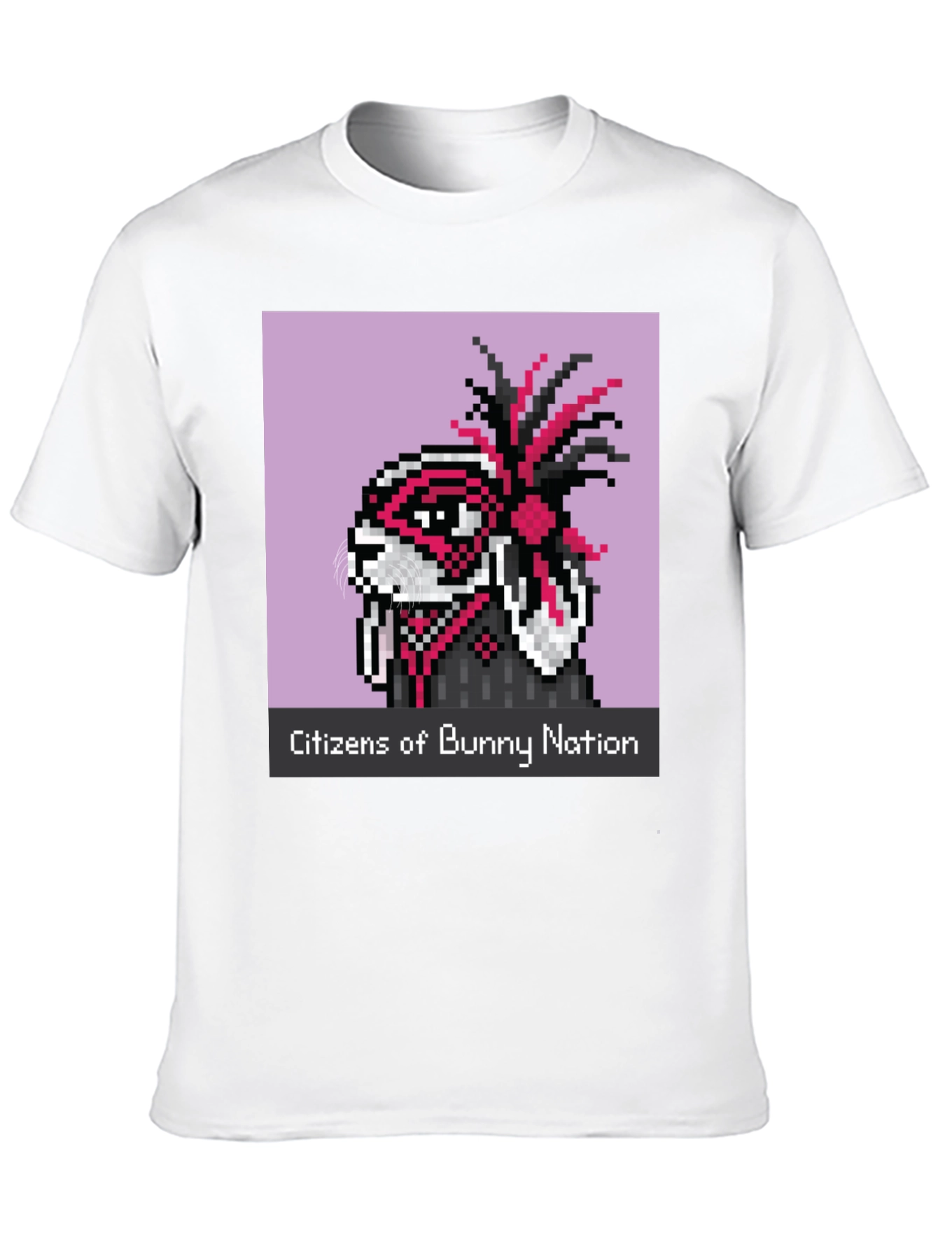Black Citizens of Bunny Nation Graphic Tee view 10