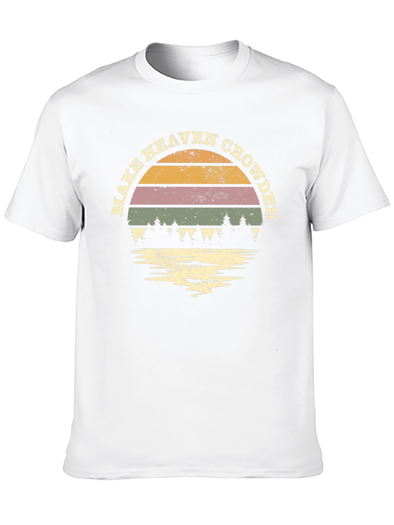 Black Make Heaven Crowded T-Shirt, Black view 10