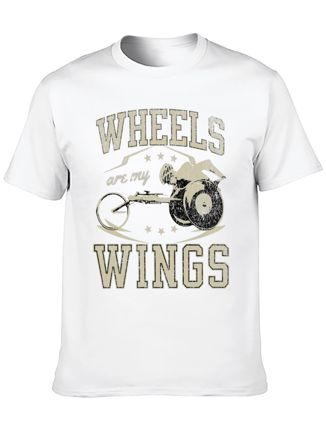 Black Wheels Are My Wings T-Shirt view 10