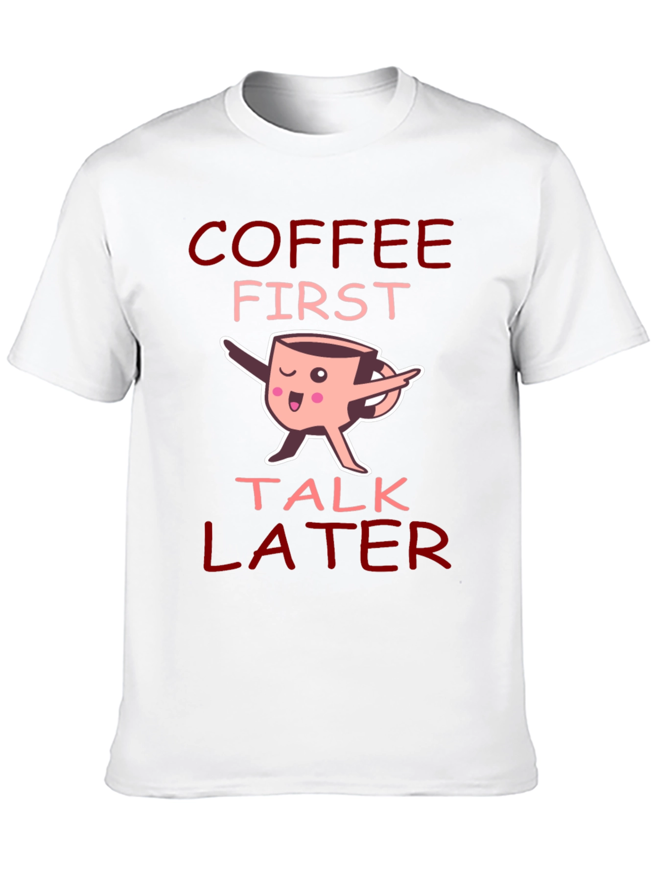 Black Coffee First Talk Later Graphic T-Shirt view 10