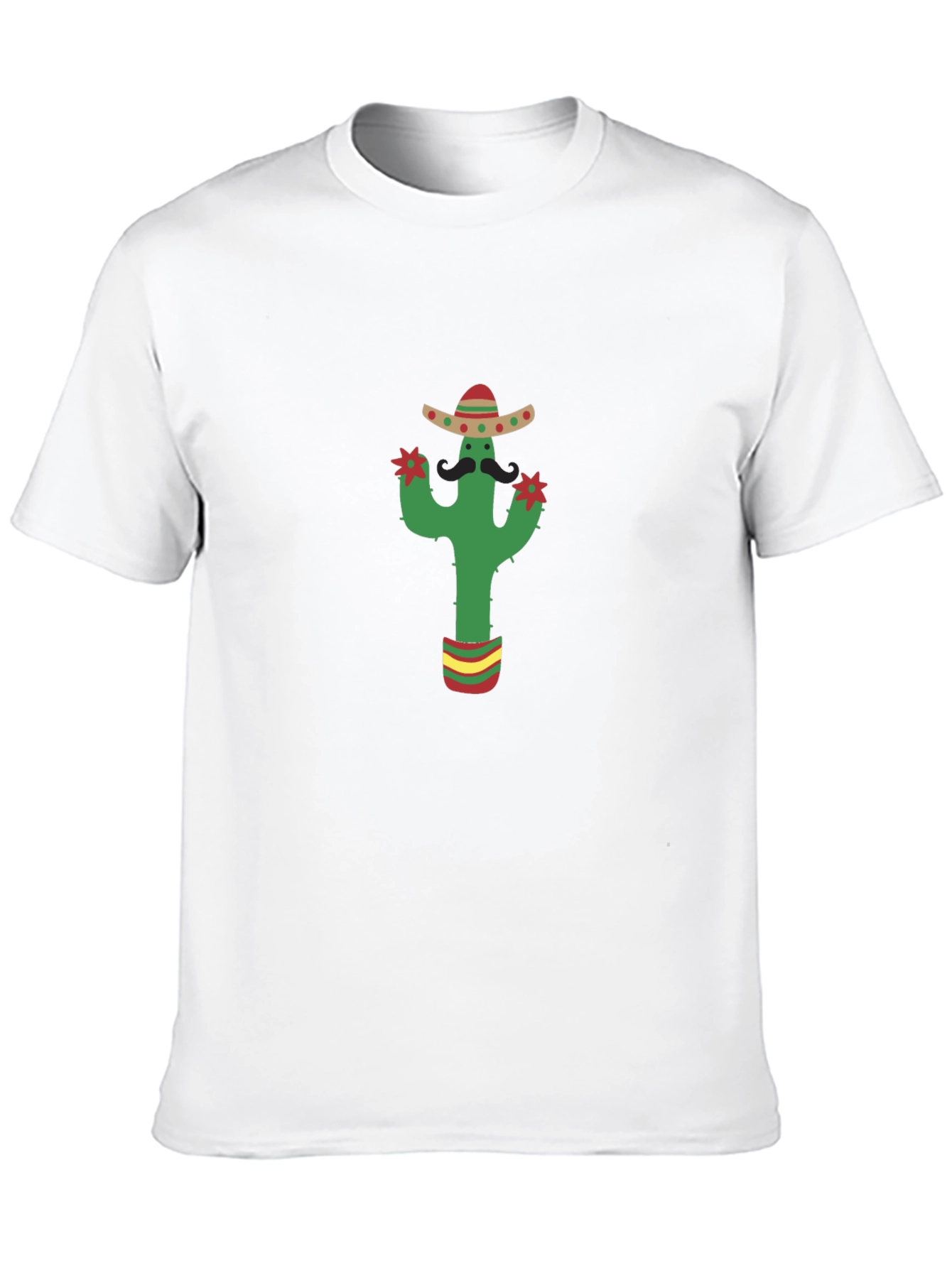 Black Cactus Sombrero T-Shirt - Fiesta Fun! view 10