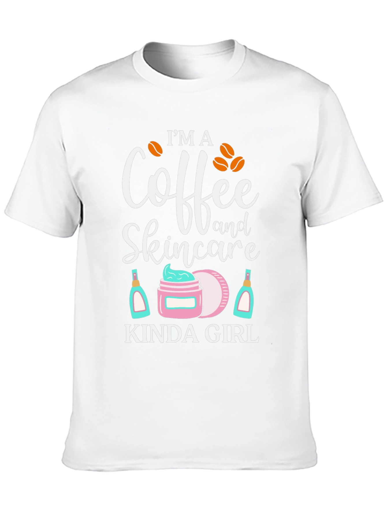 Black Coffee & Skincare Kinda Girl Graphic Tee view 10