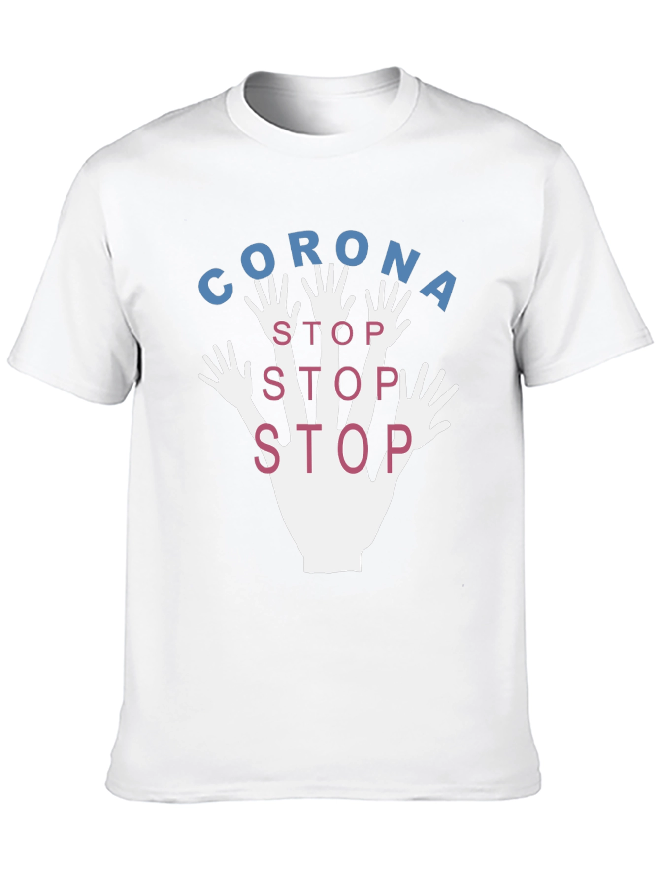 Black Stop Corona Black Graphic Tee view 10