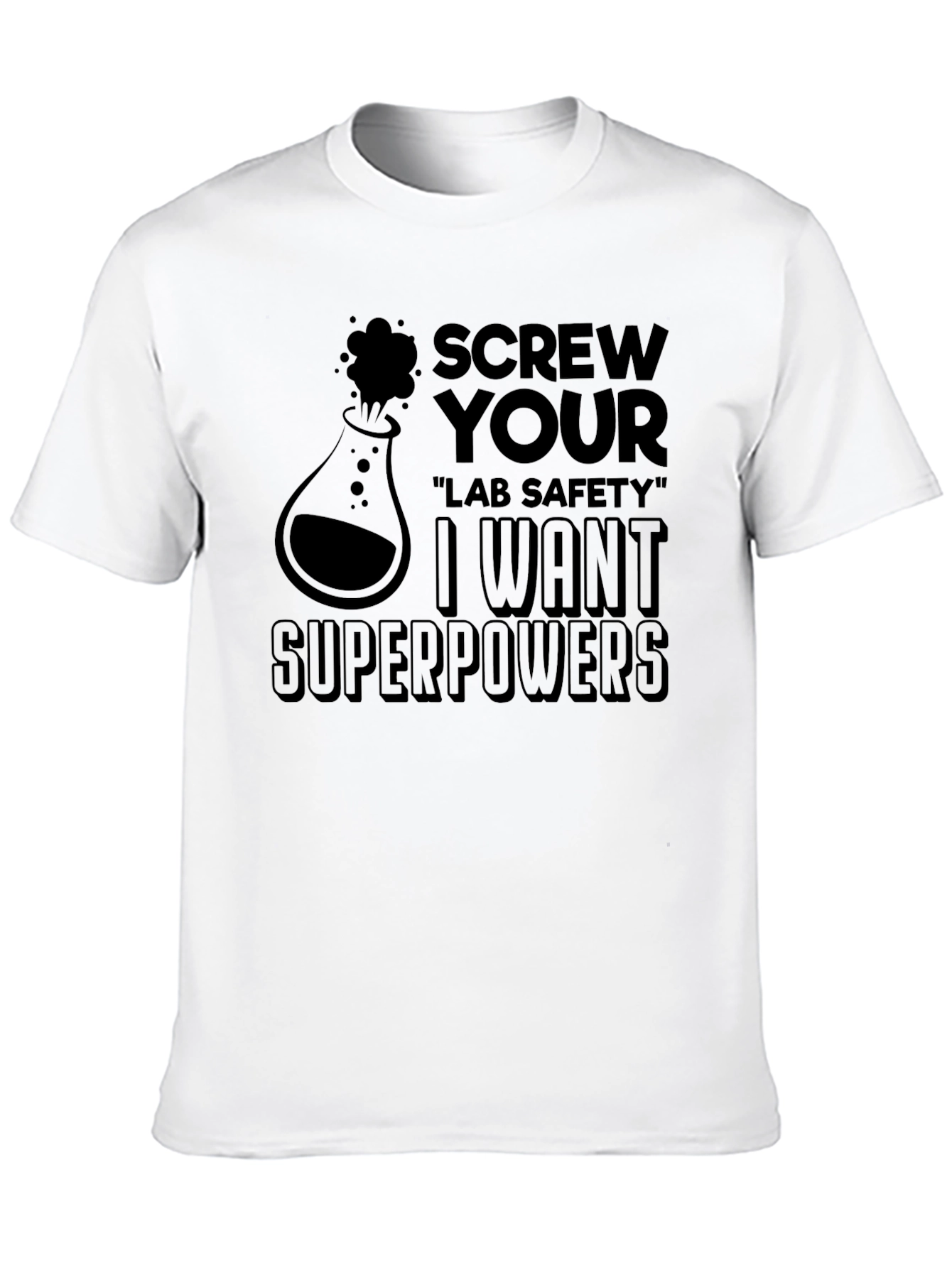 Black Screw Lab Safety T-Shirt view 10