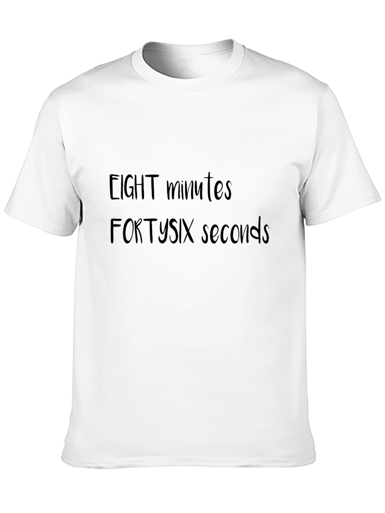 Black Eight Minutes Forty-Six Seconds Tee view 10
