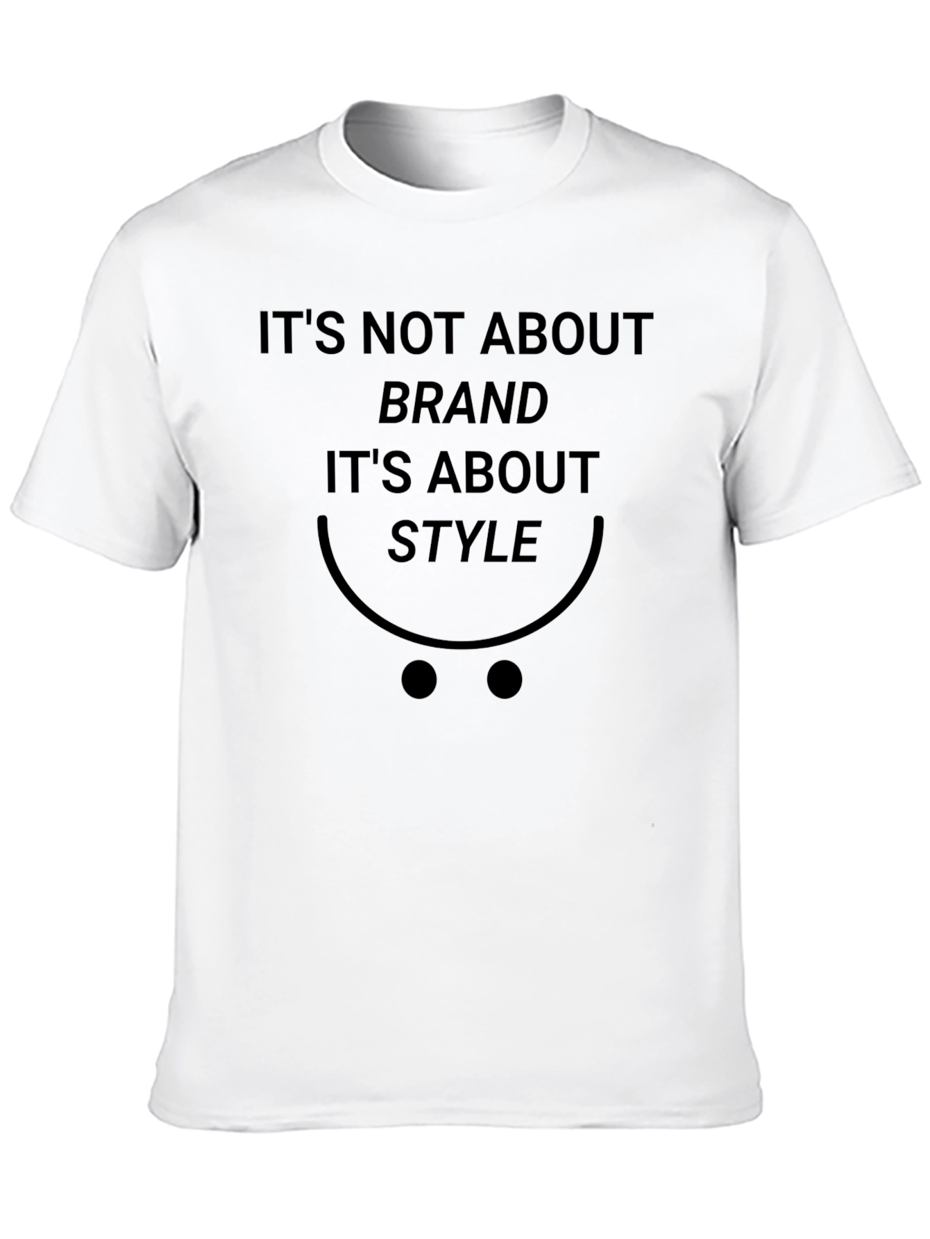 Black It's About Style T-Shirt view 10