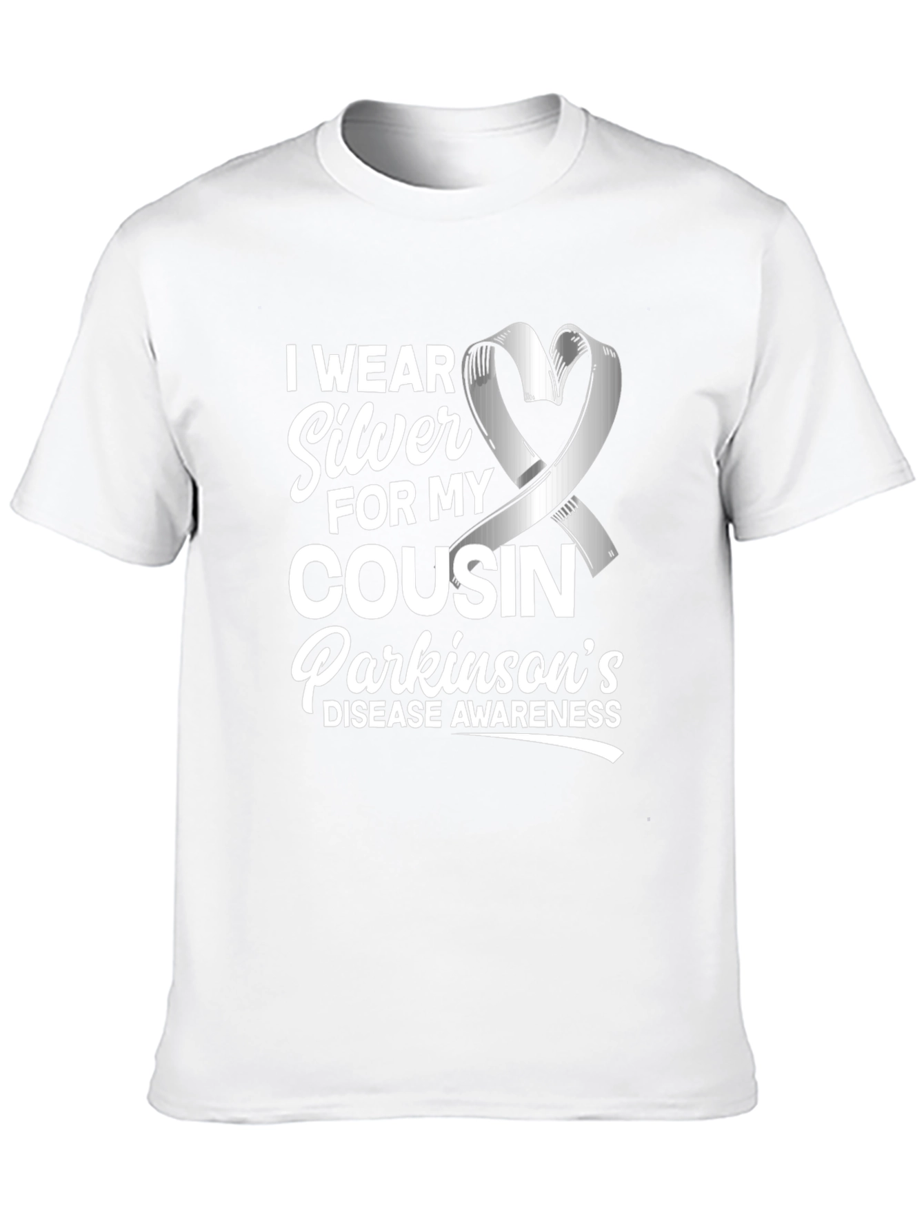 Parkinson's Disease Awareness Ribbon T-Shirt - 10