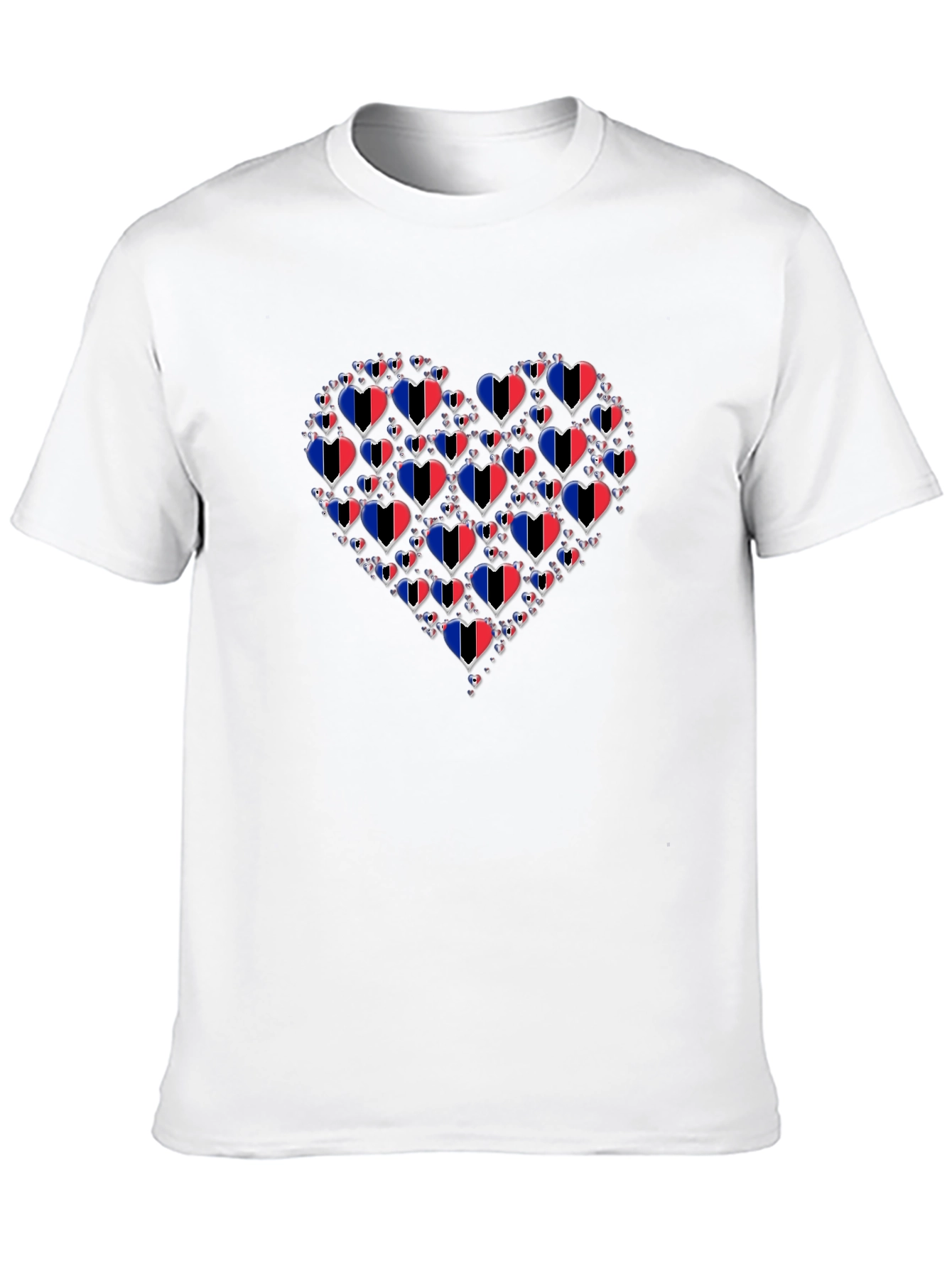 Black Heart Trinidad & Tobago Flag T-Shirt view 10