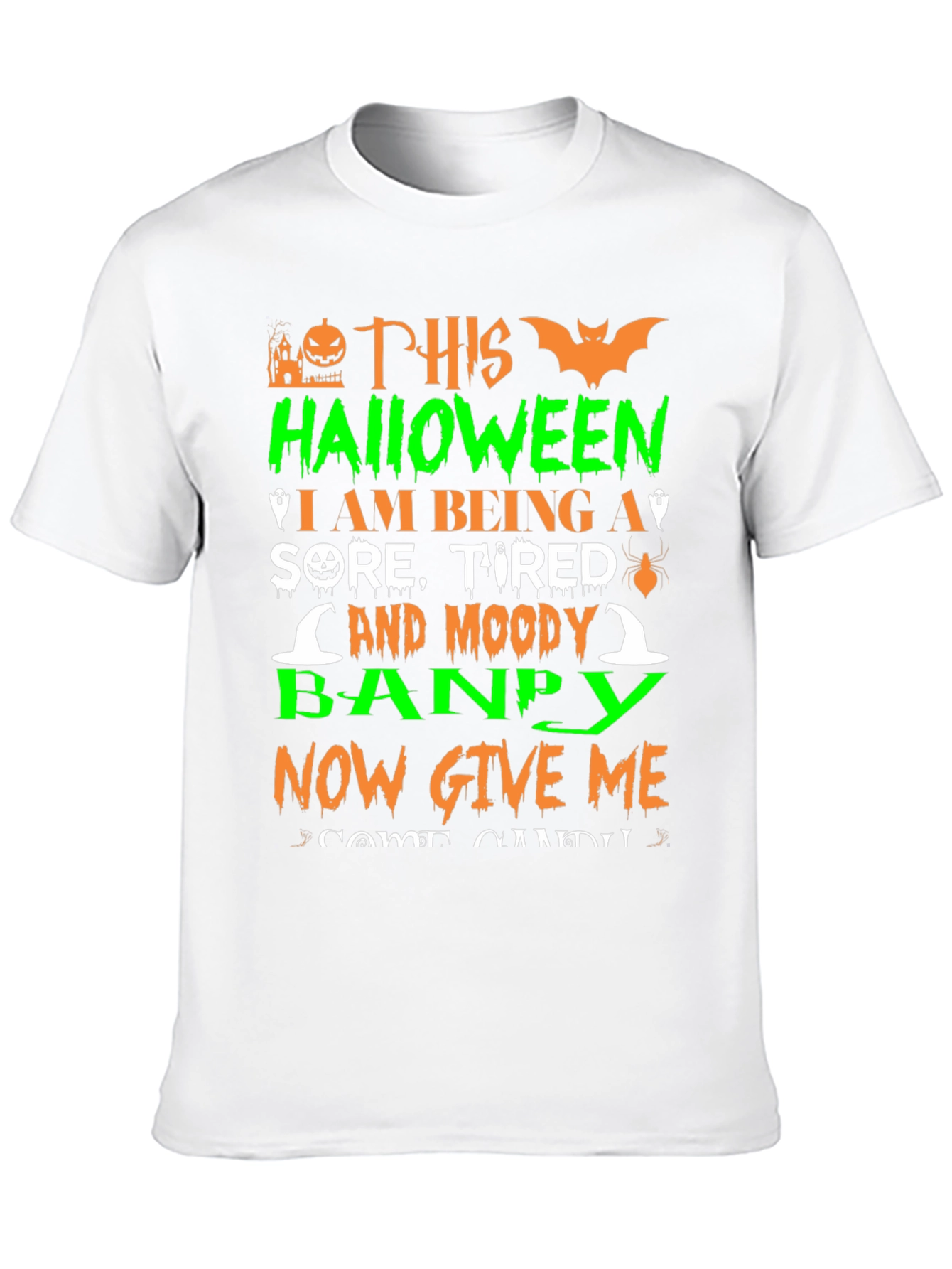 Black Halloween Banpy Graphic Tee view 10