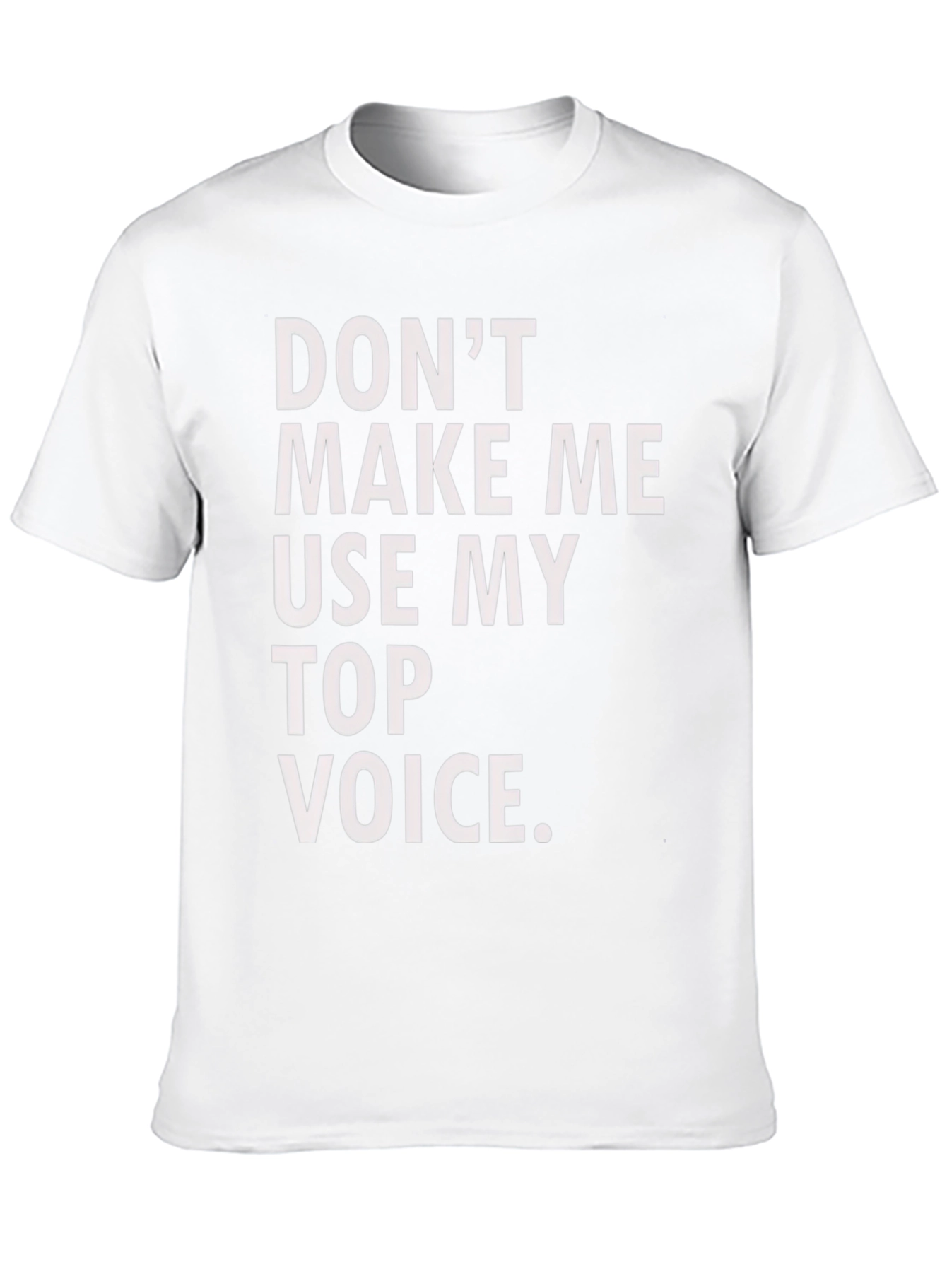 Black Funny Top Voice Black T-Shirt view 10