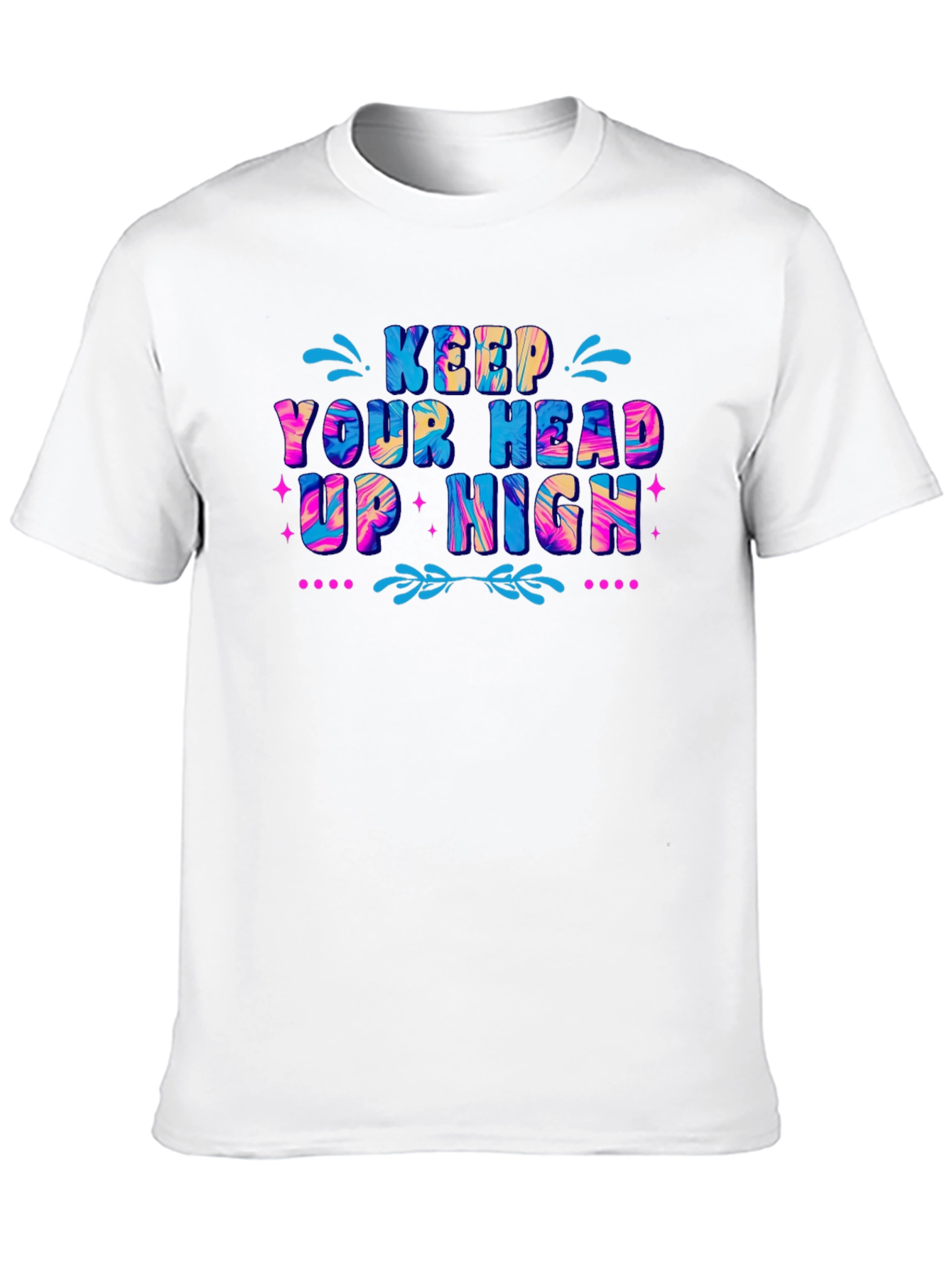 Black Keep Your Head Up High Graphic T-Shirt - Black view 10