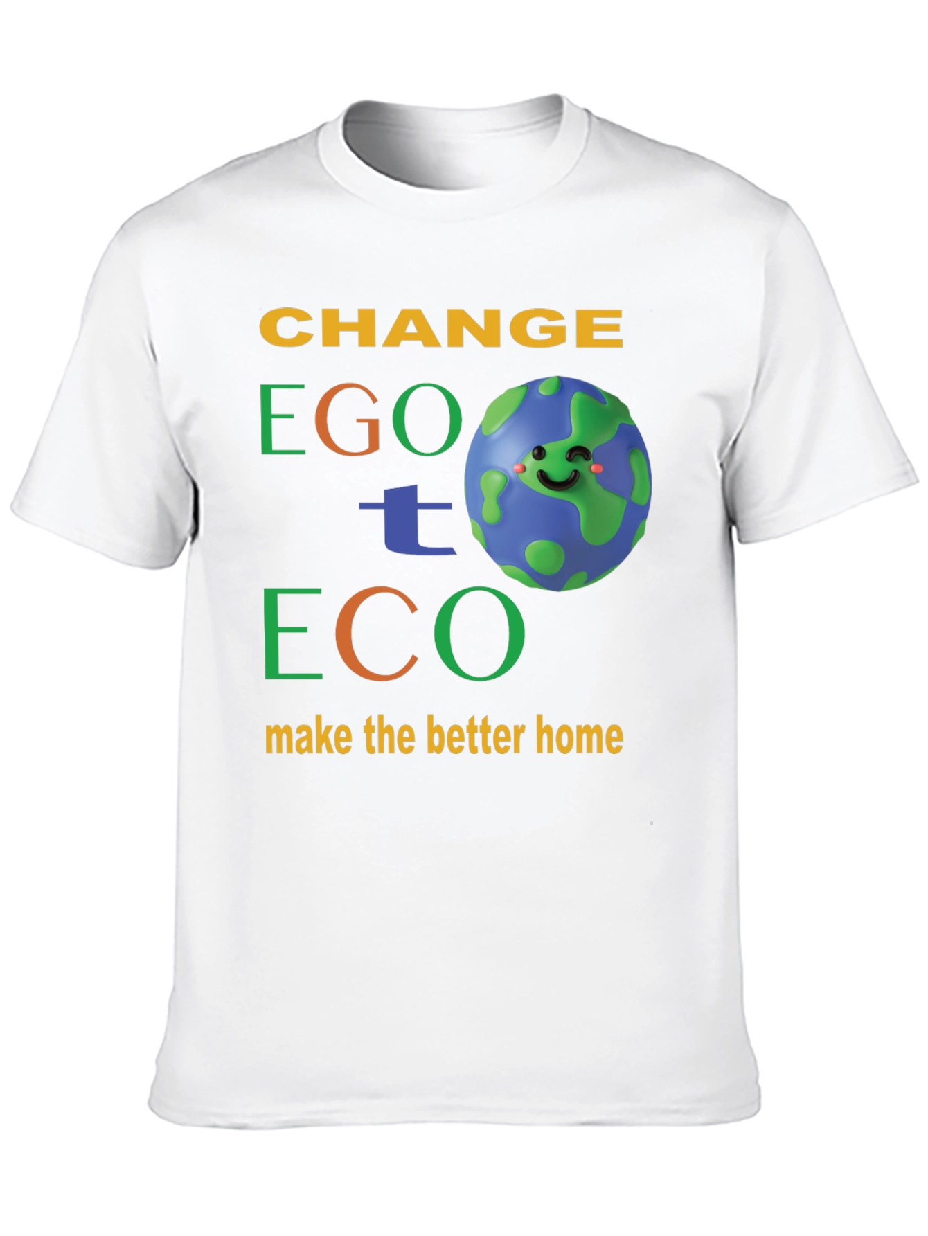 Change Ego to Eco Graphic T-Shirt - 10