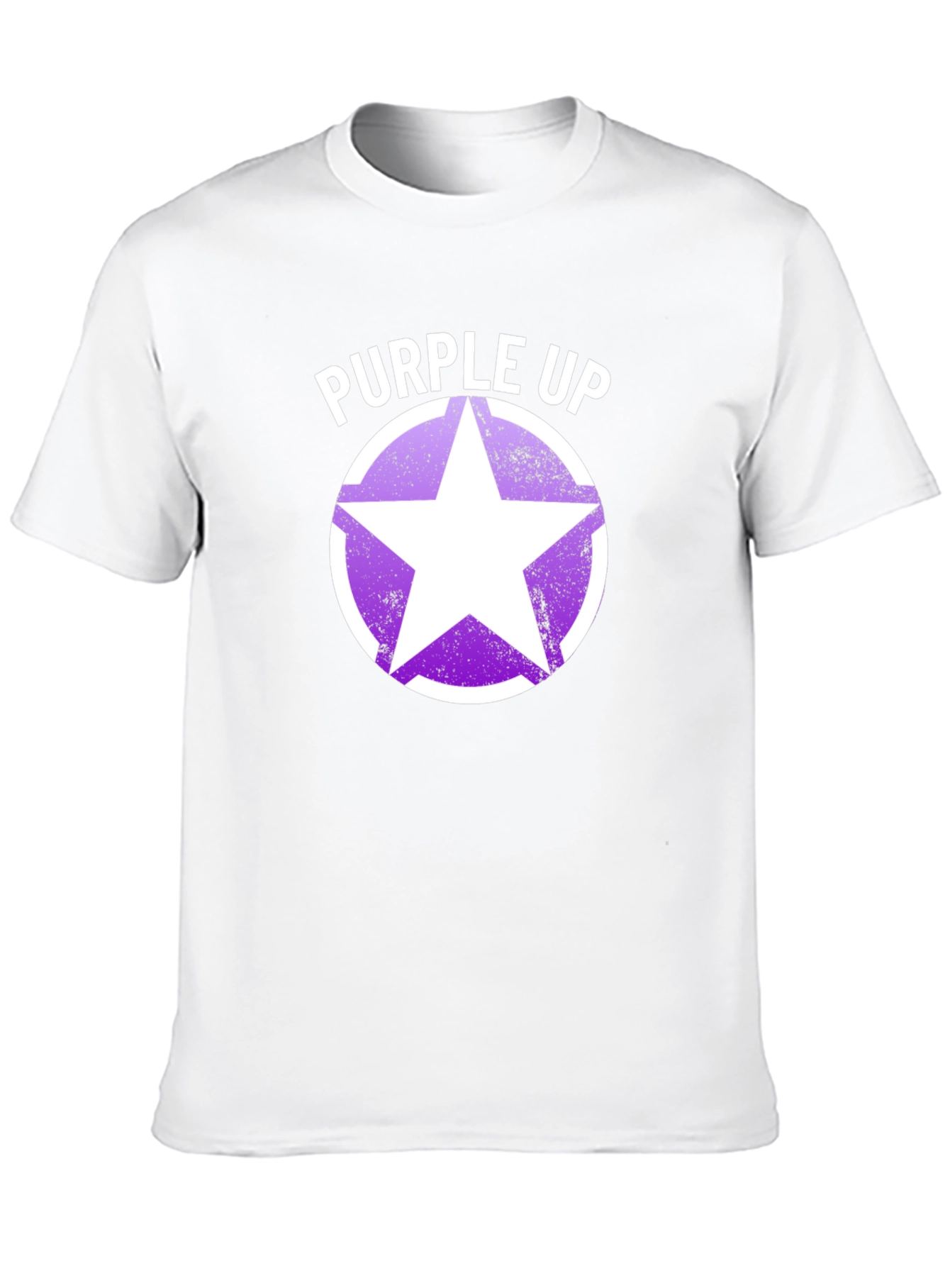 Purple Up Star Graphic T-Shirt - 10
