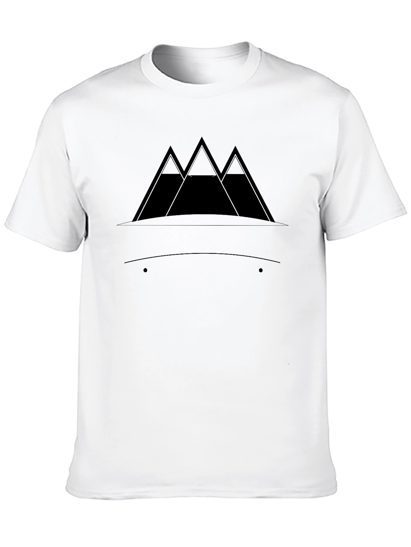 Black Mountain Peak Graphic T-Shirt - Adventure Ready view 10