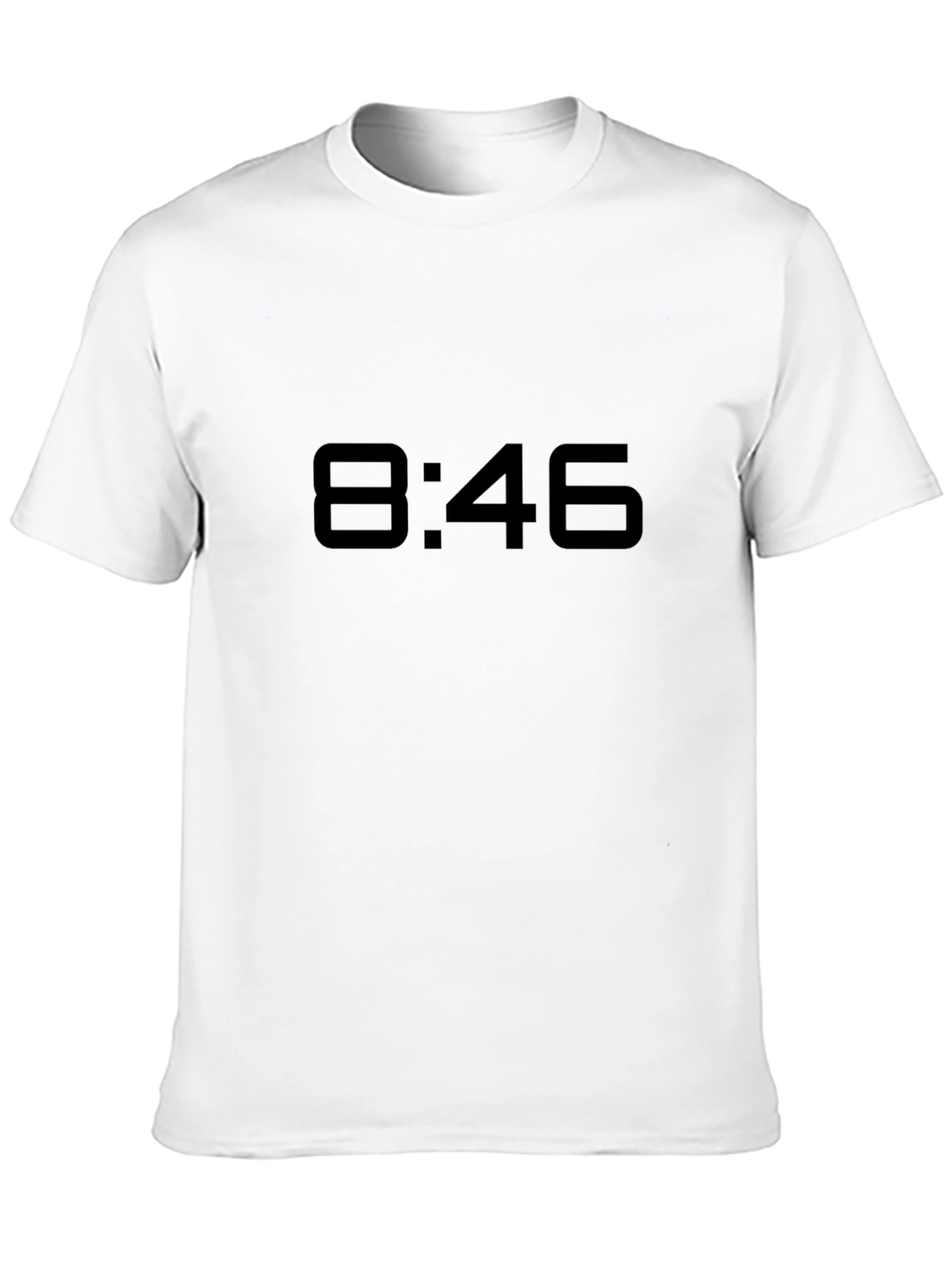 Black 8:46 Black Graphic Tee - Never Forget view 10