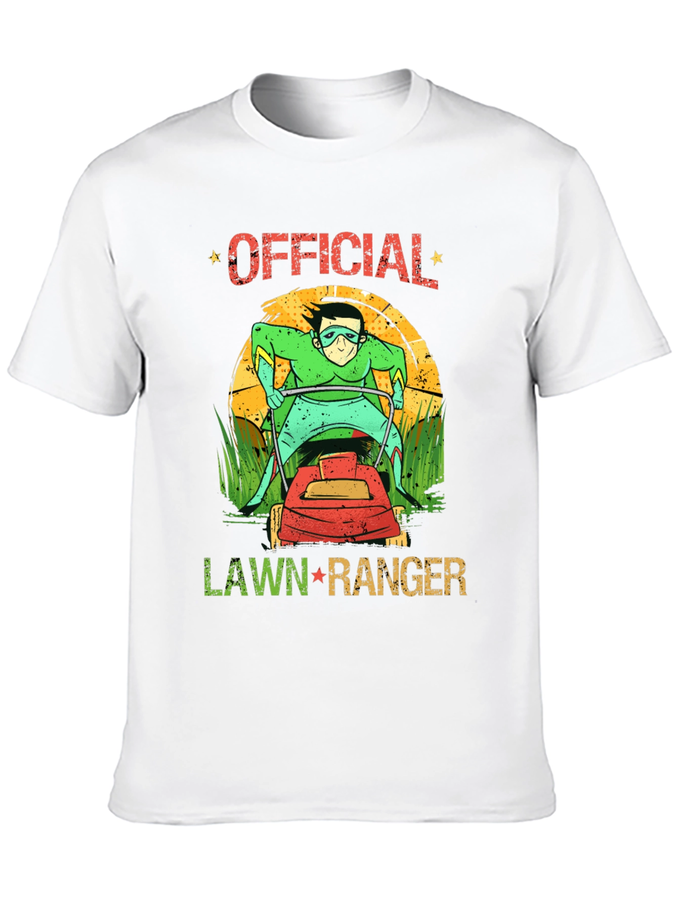 Black Official Lawn Ranger Graphic T-Shirt view 10