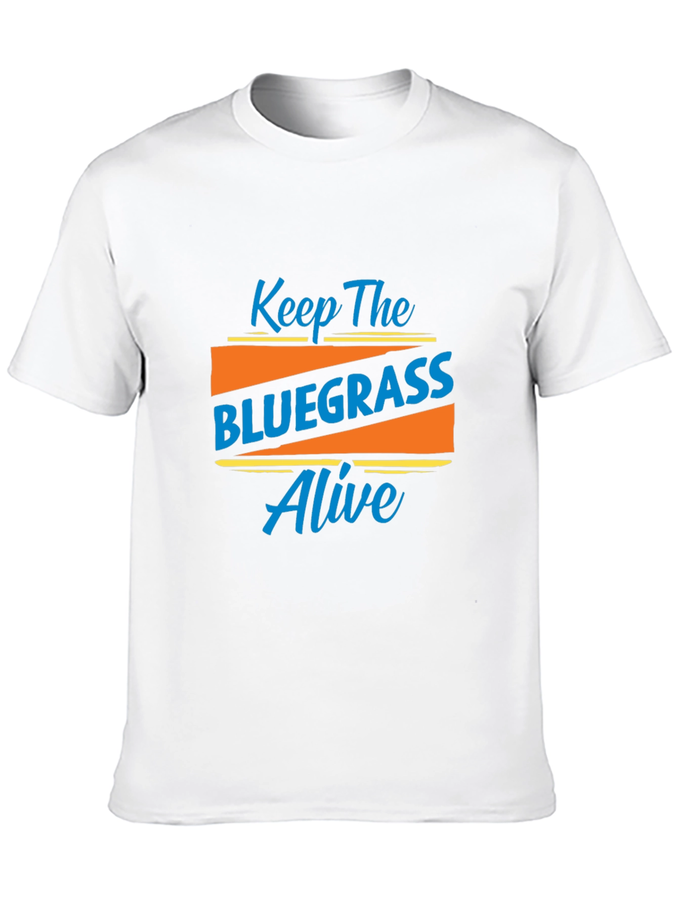 Black Keep The Bluegrass Alive Black T-Shirt view 10