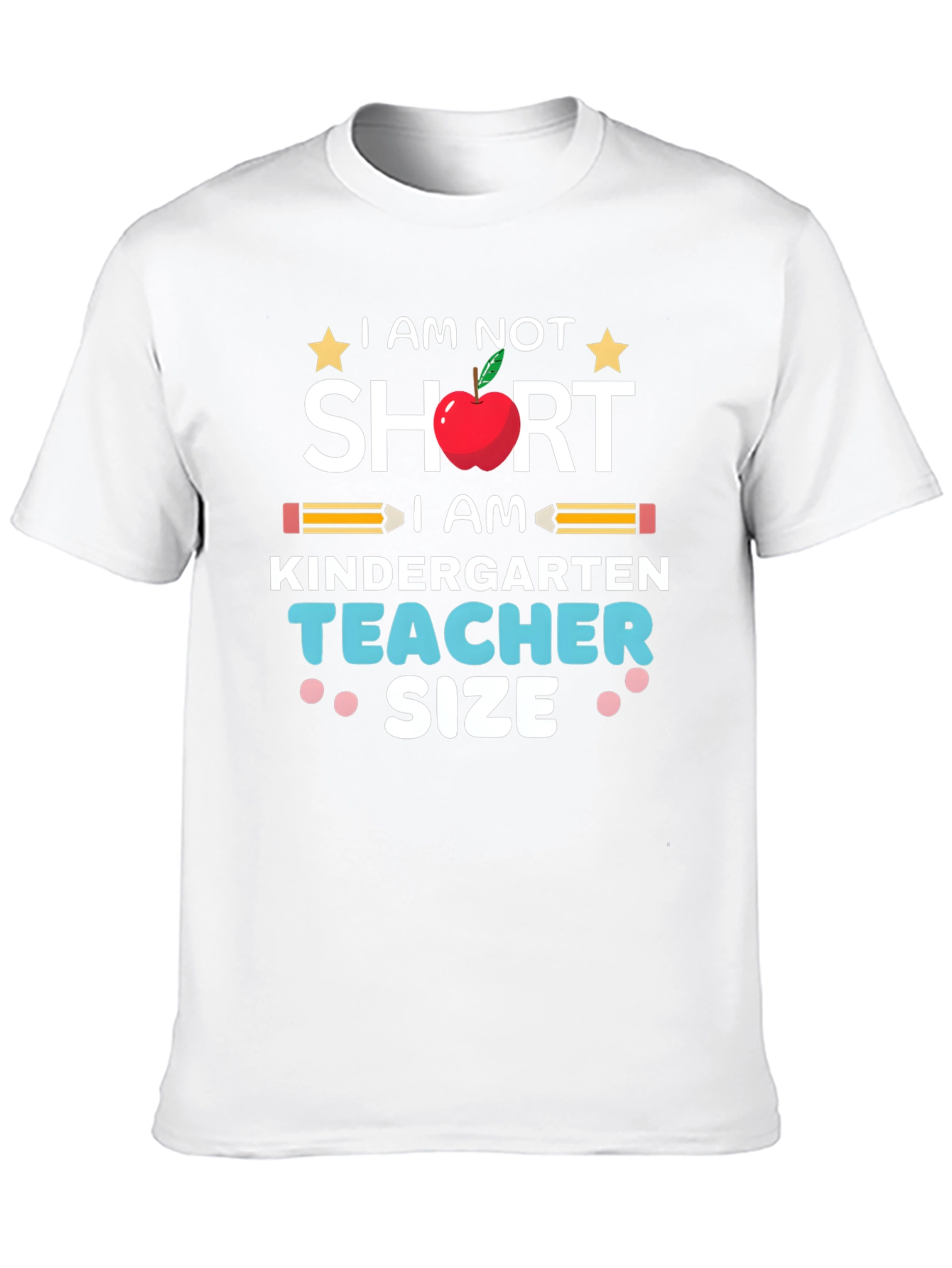 Kindergarten Teacher Size T-Shirt Funny Back to School - 10