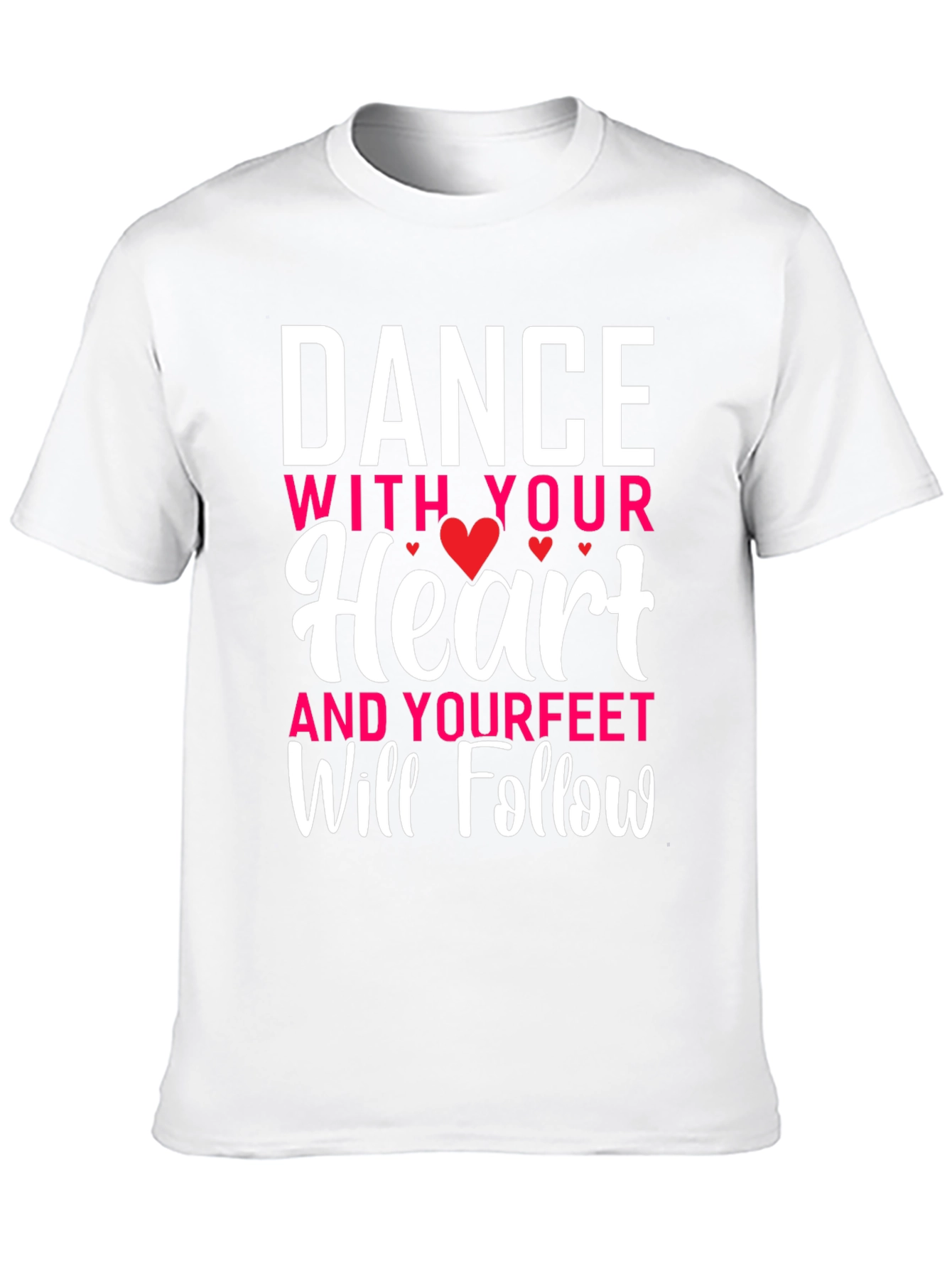 Black Dance With Your Heart Graphic Tee view 10