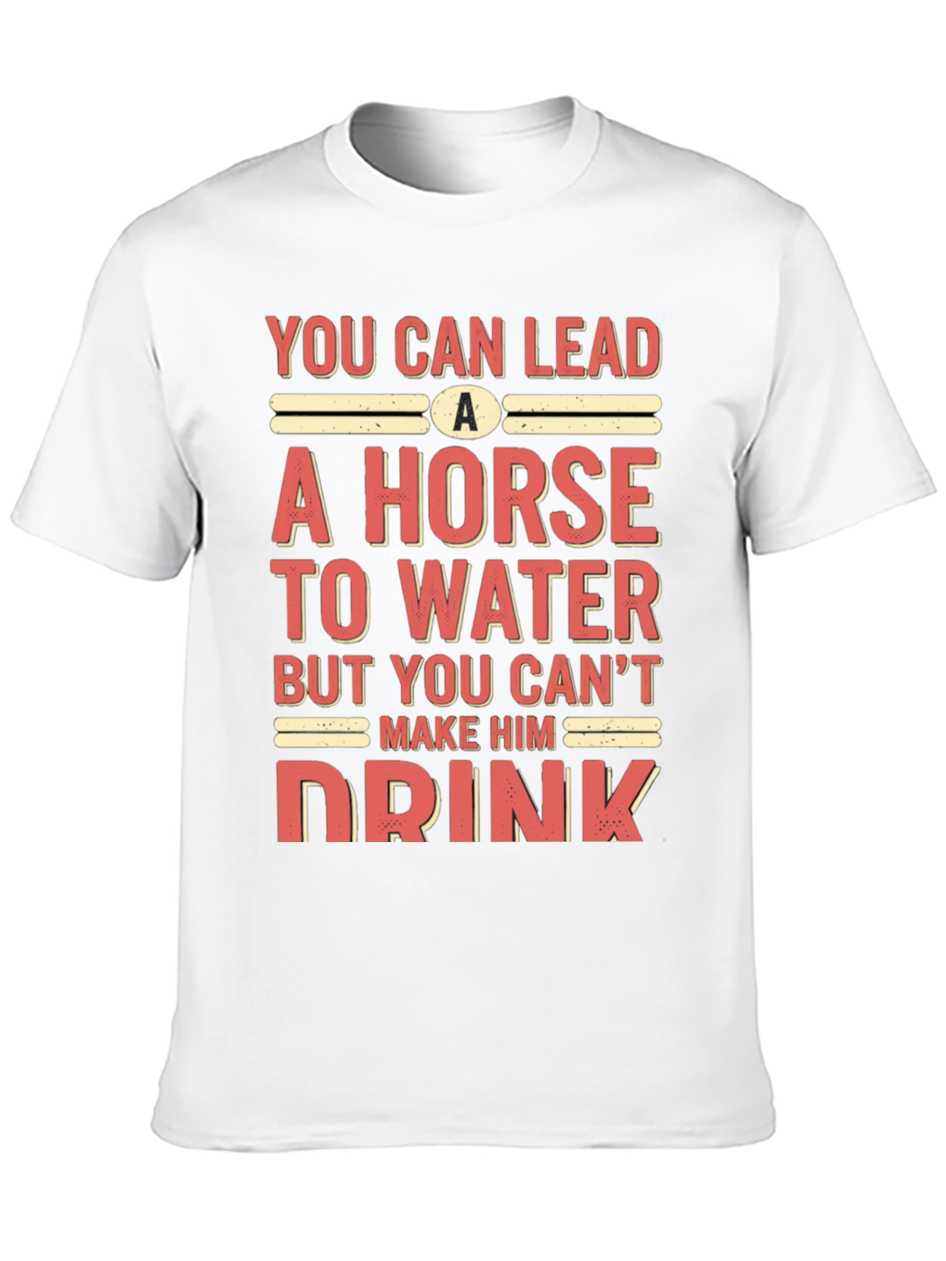 Black Funny Horse Saying T-Shirt view 10