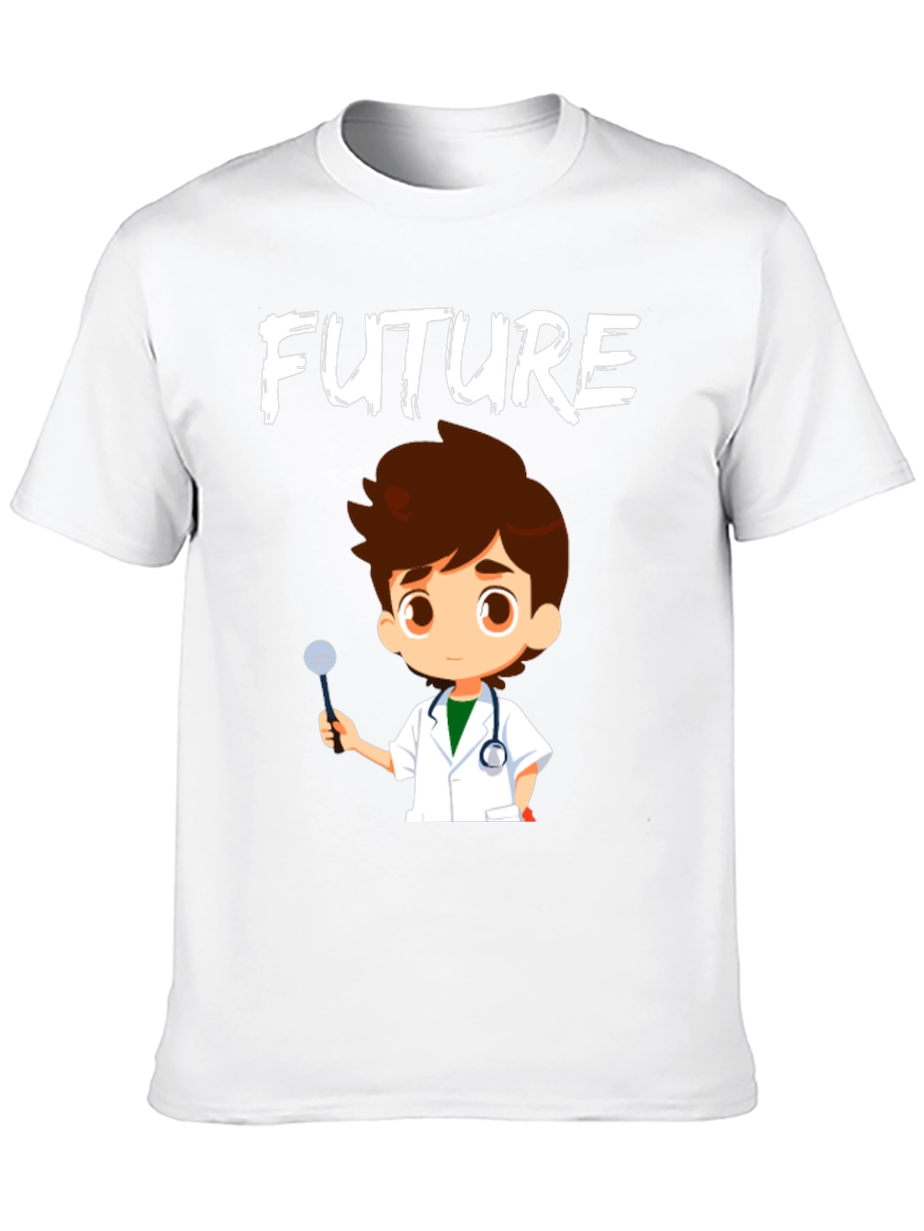Black Future Dentist T-Shirt - Cute Cartoon Graphic view 10