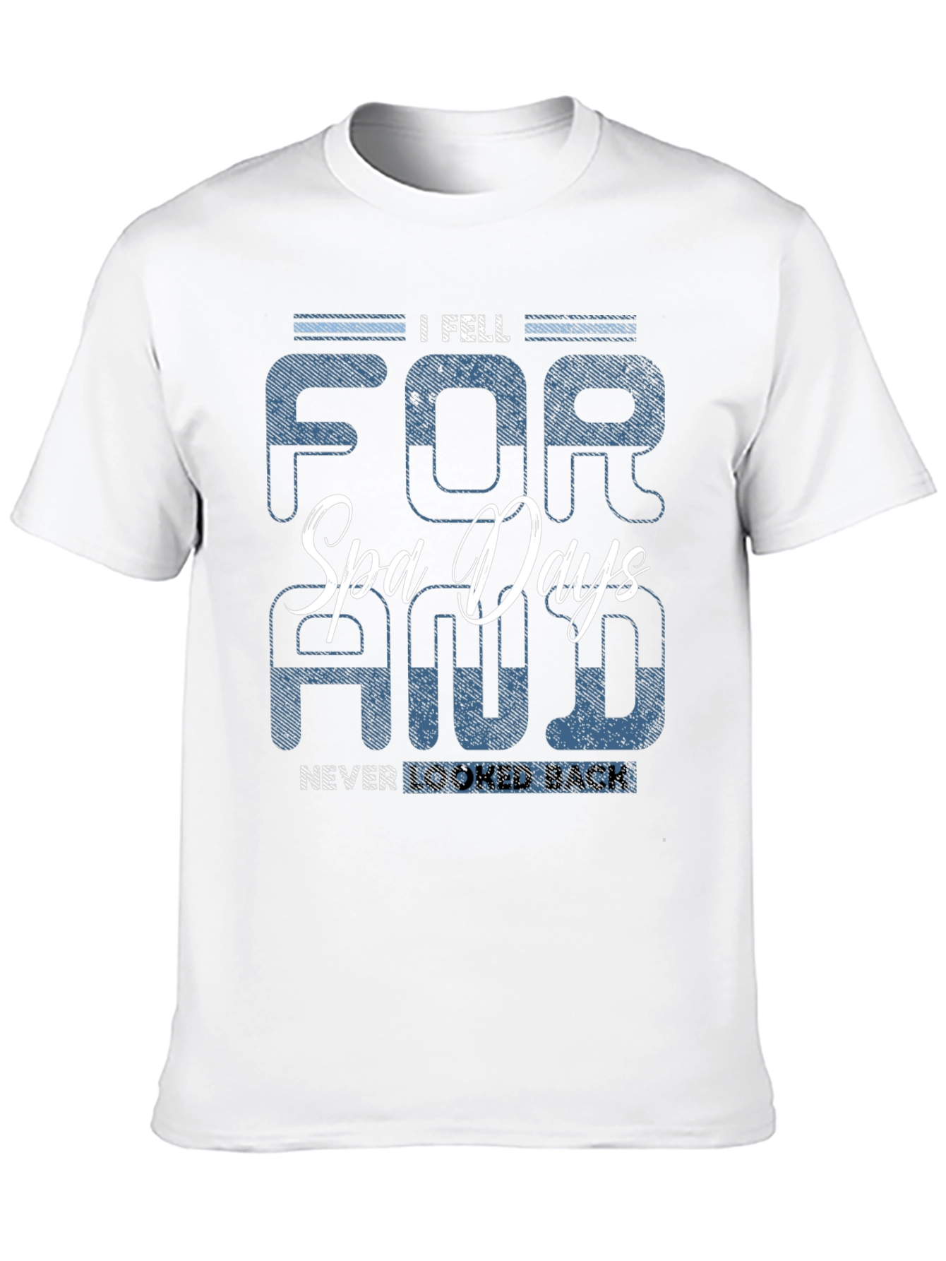 Black Spa Days T-Shirt -  I Fell For & Never Looked Back view 10