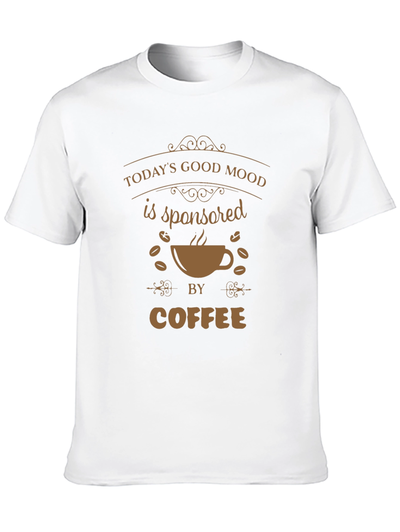 Black Coffee Lover's Graphic Tee - Today's Good Mood view 10